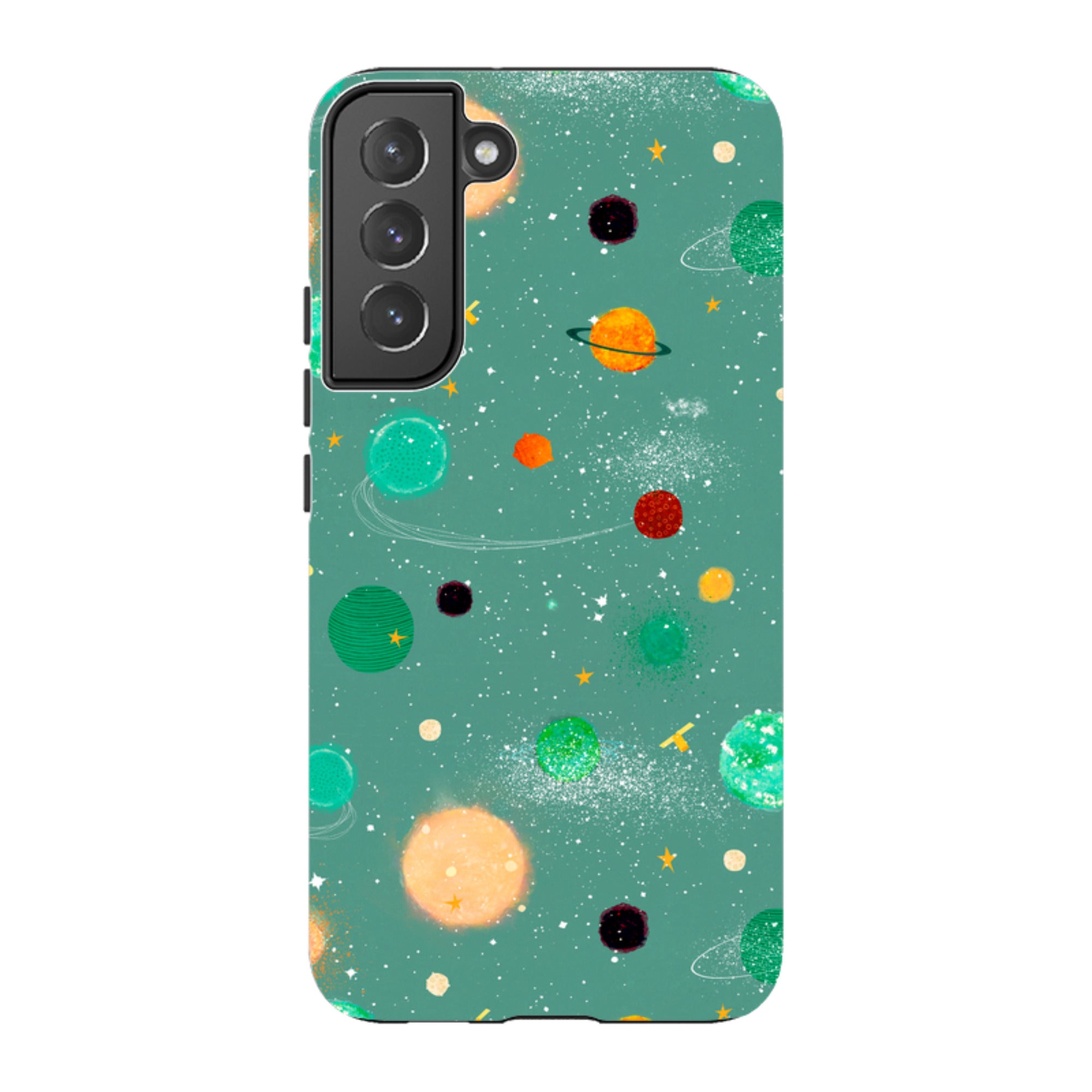 Samsung Tough Case - Far Far Away Green By Katherine Quinn