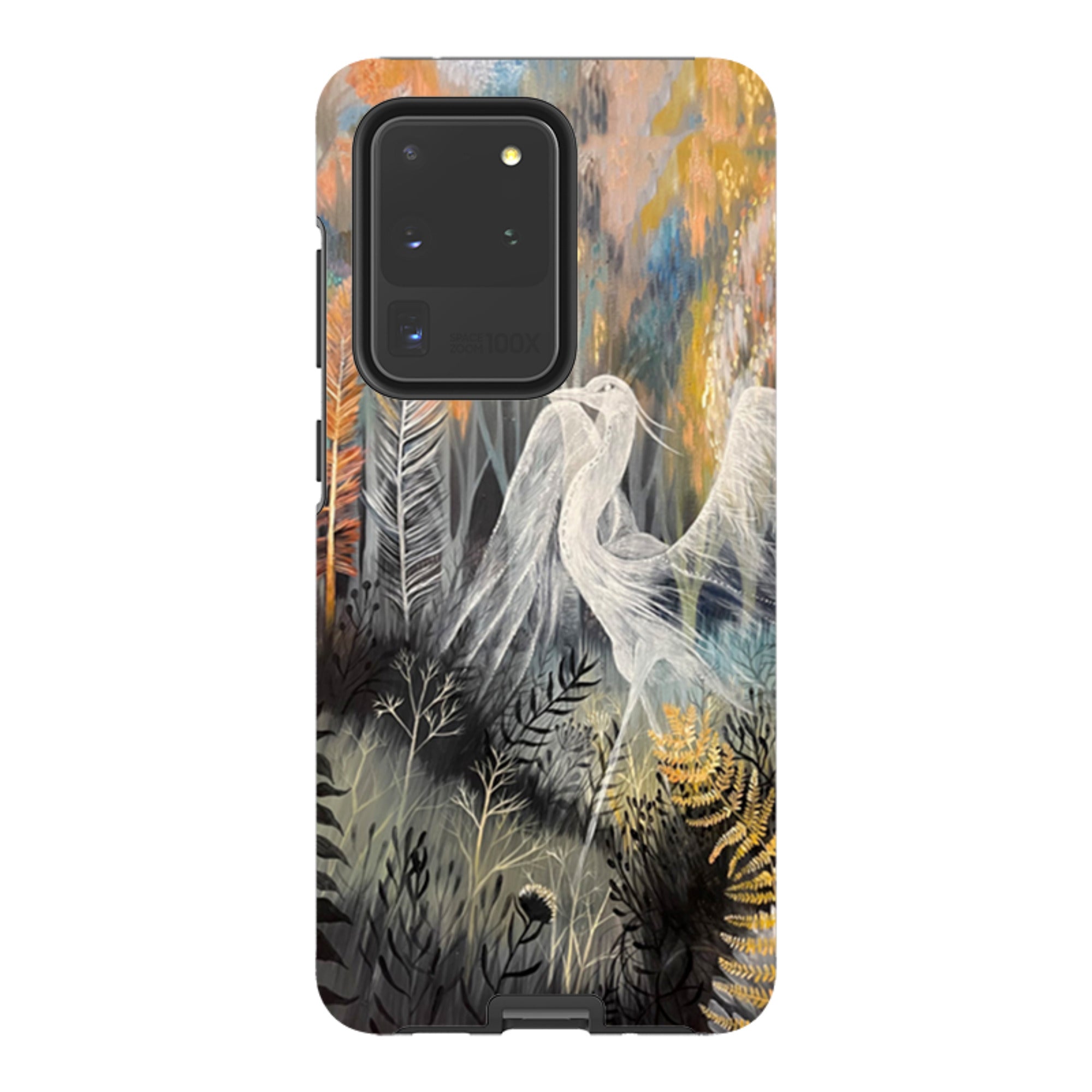 Samsung Tough Case - Ghost Heron By Mia Underwood