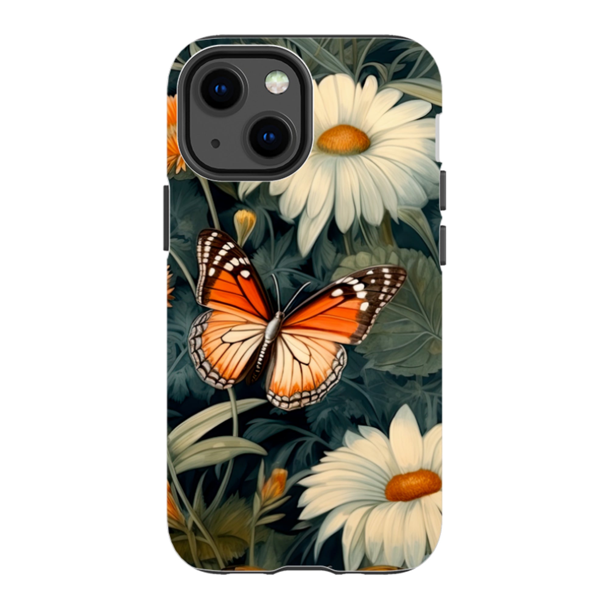 iPhone Case - Butterfly Daisies III