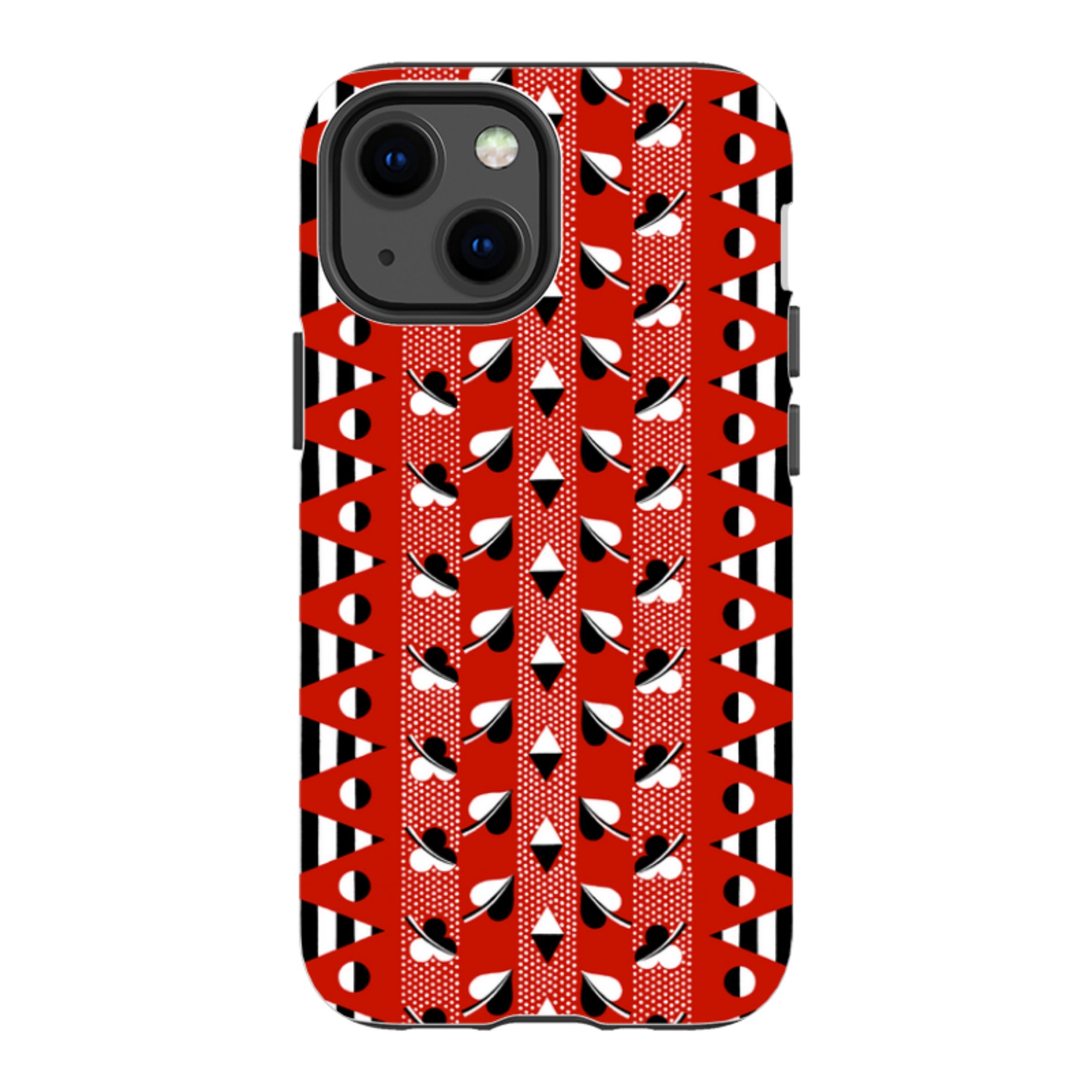 iPhone Case - Clubs & Hearts By Cressida Bell