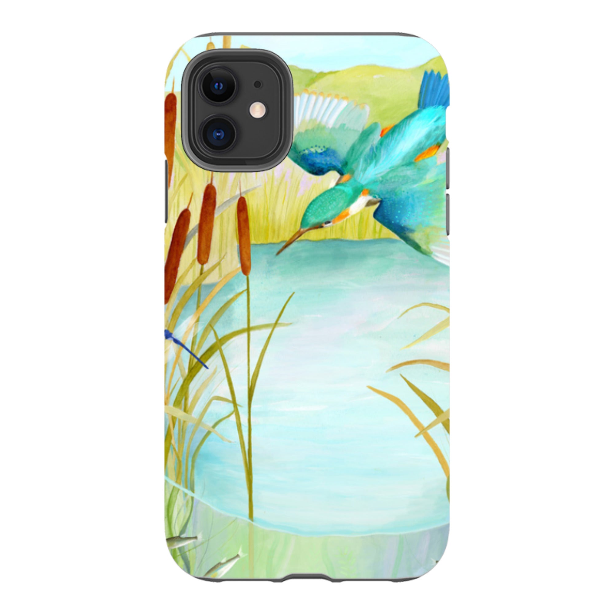 iPhone Tough Case - Kingfisher By Bex Parkin