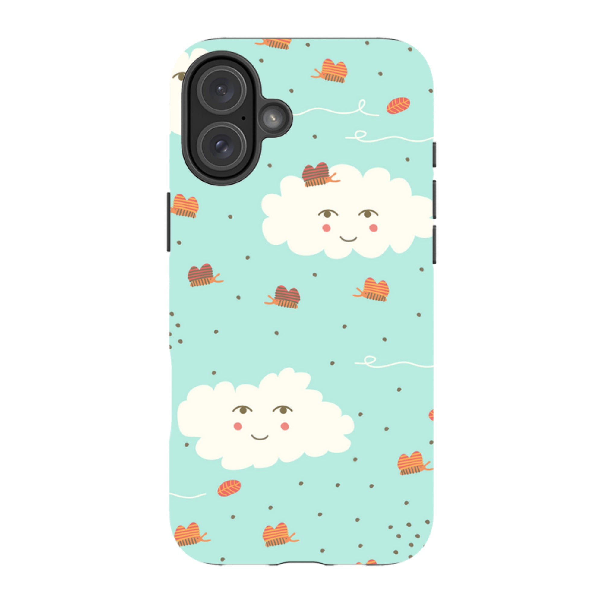 iPhone Tough Case - Clouds By Gabriela Larios