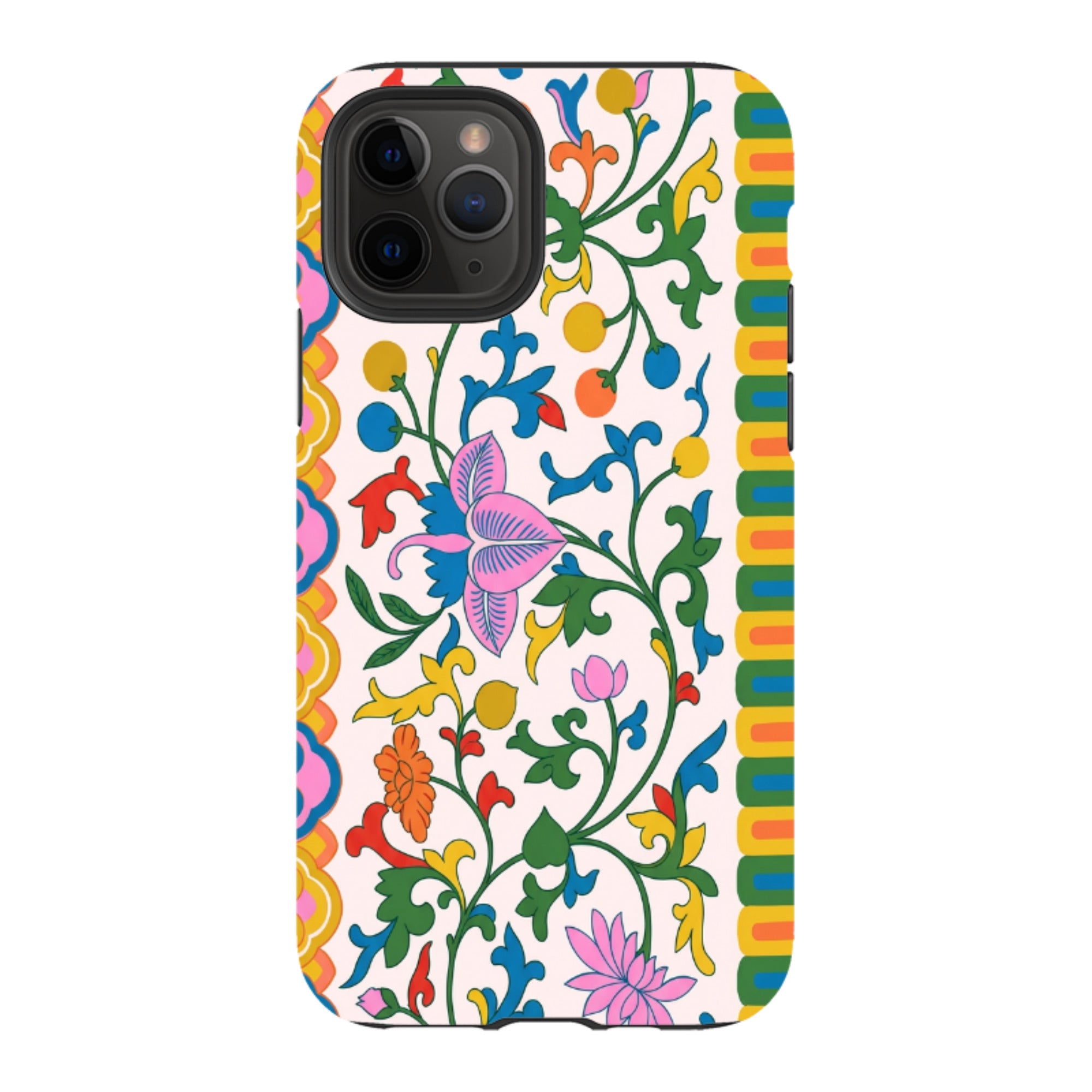 iPhone Tough Case - Vintage Asian Silk Tapestry