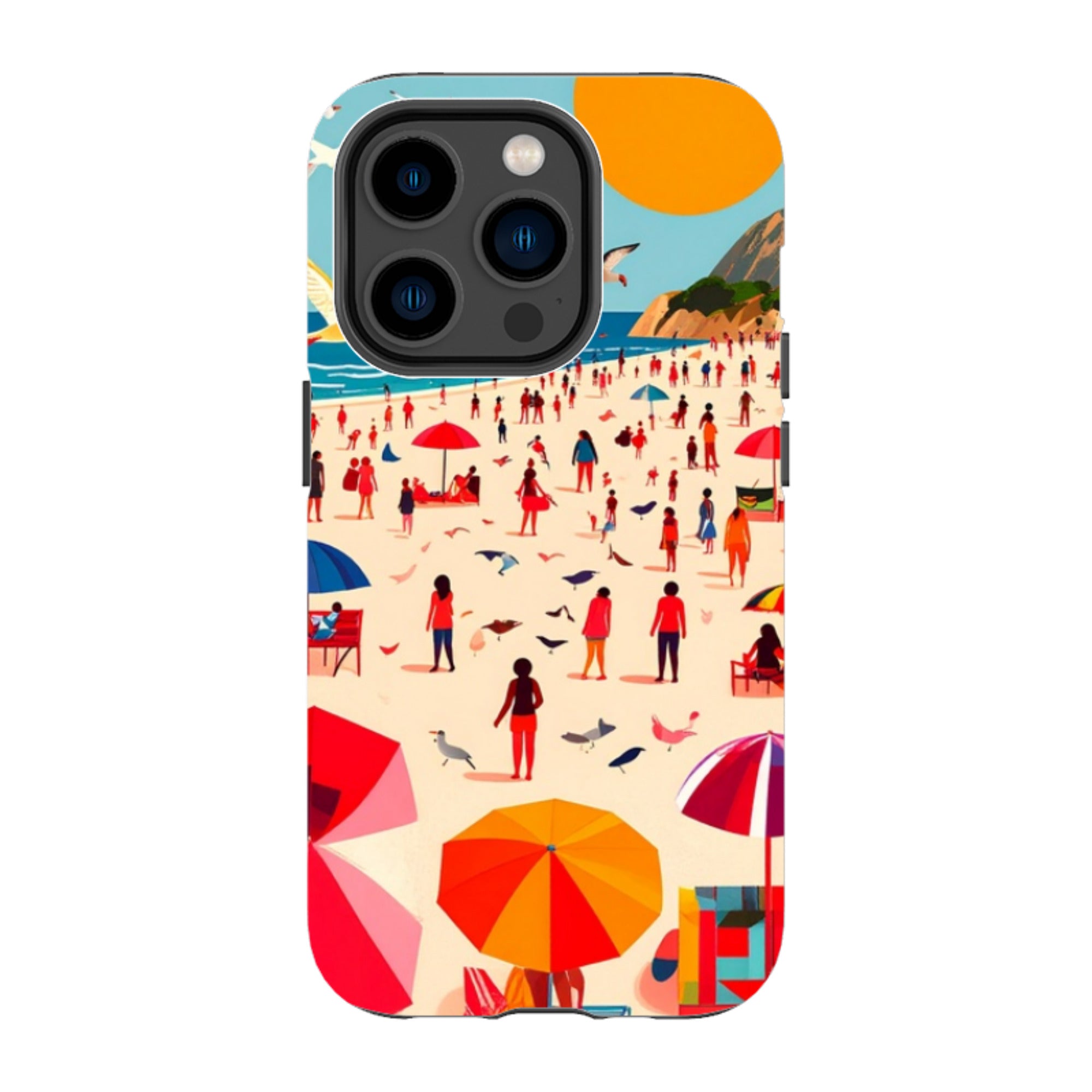 iPhone MagSafe Tough Case - Mediterranean Beach Life