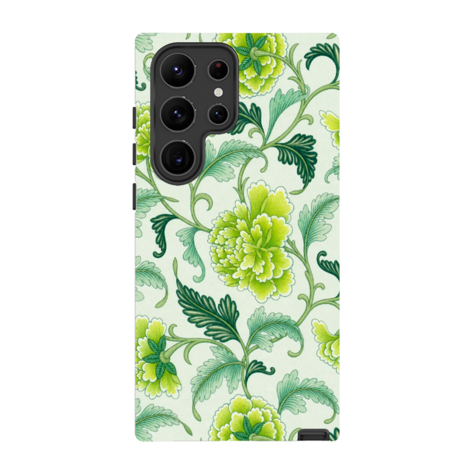 Samsung Tough Case - Sage Green Chinoiserie