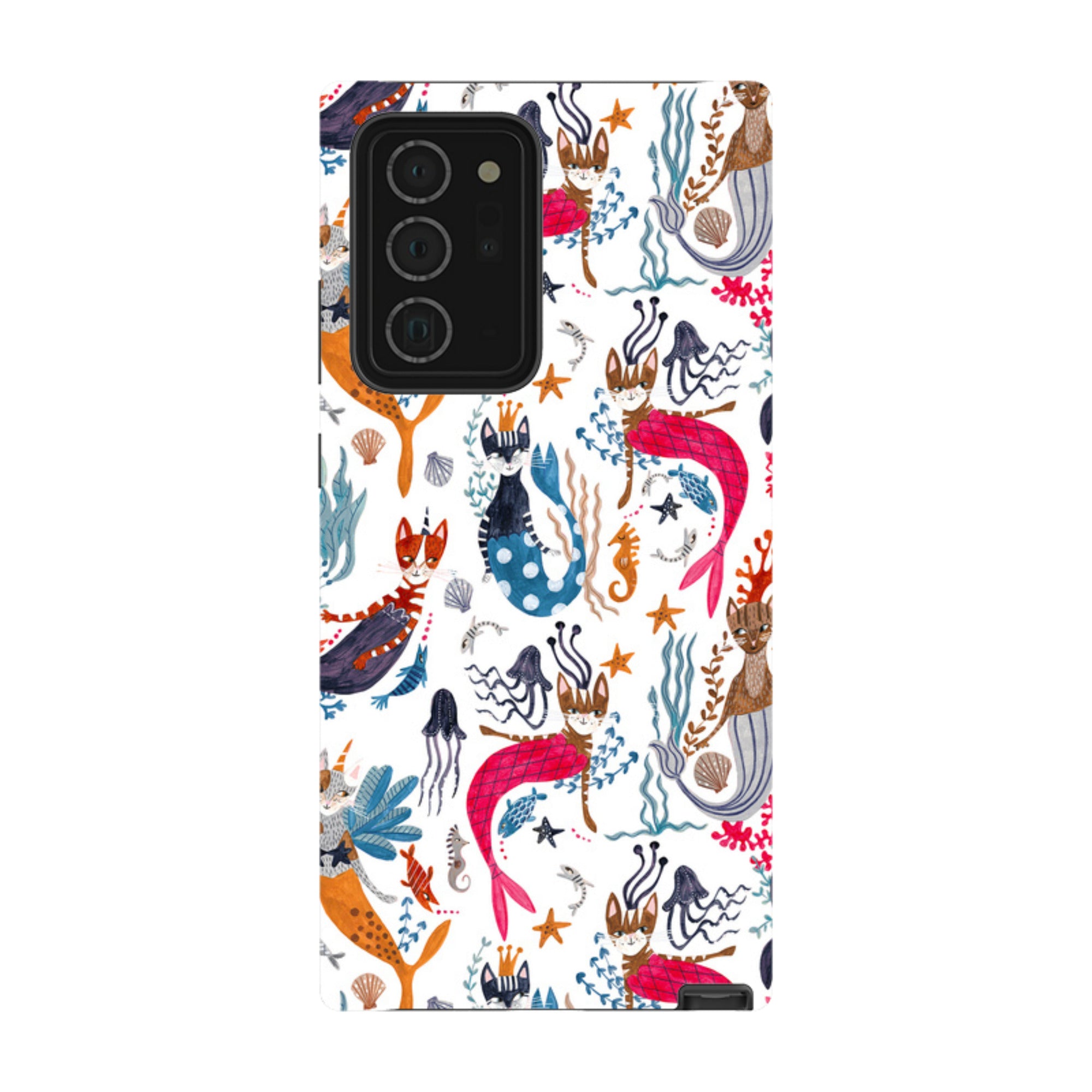 Samsung Tough Case - Cat-Fish By Caroline Bonne Muller