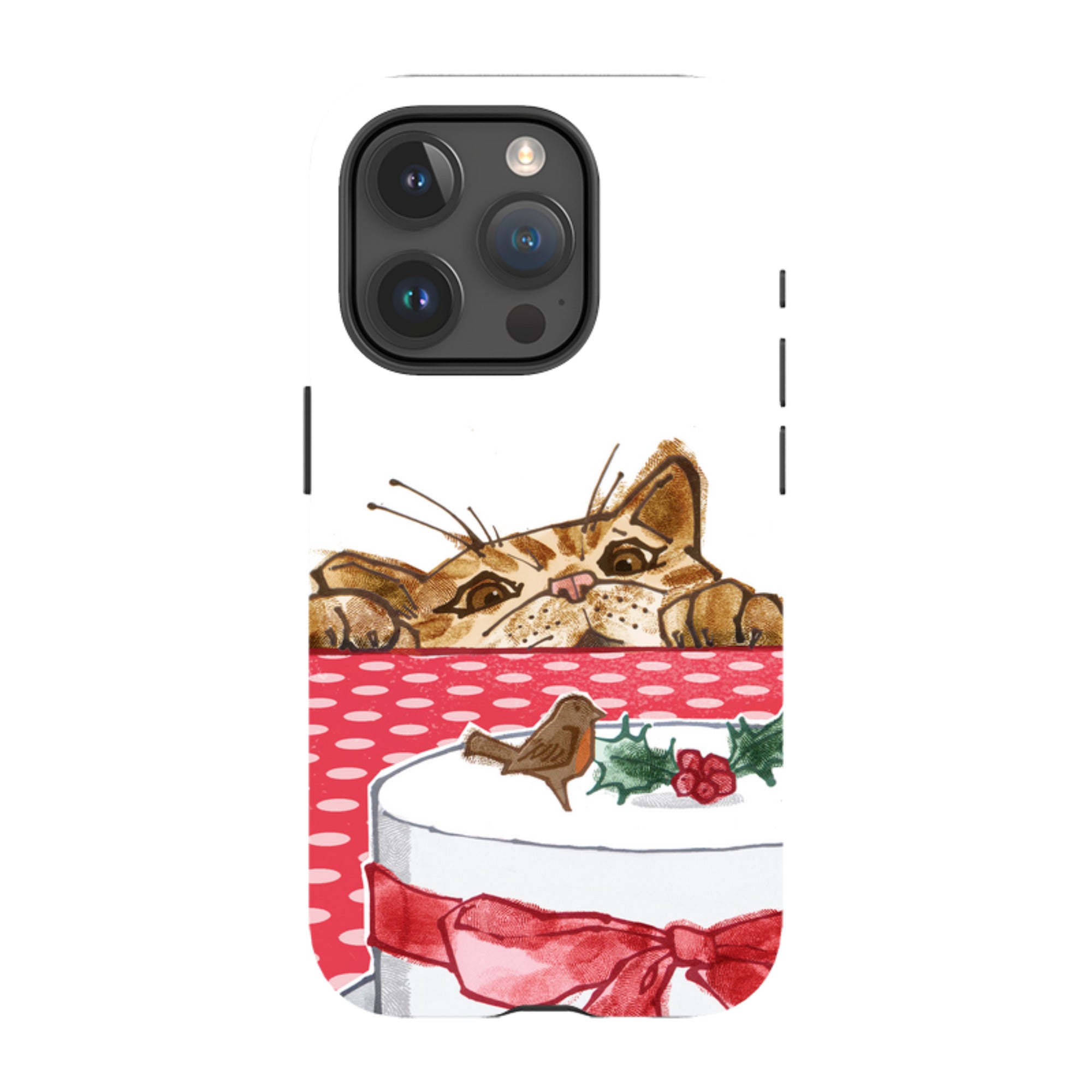 iPhone Tough Case - Cake Cat By Liane Payne