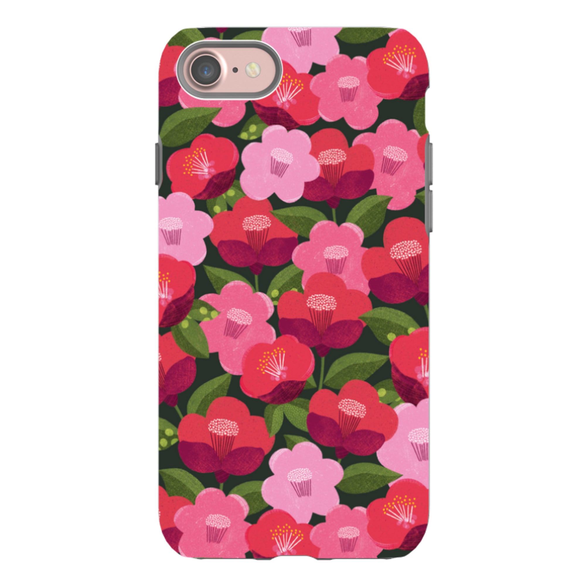 iPhone Tough Case - Camellia II By Ali Brookes