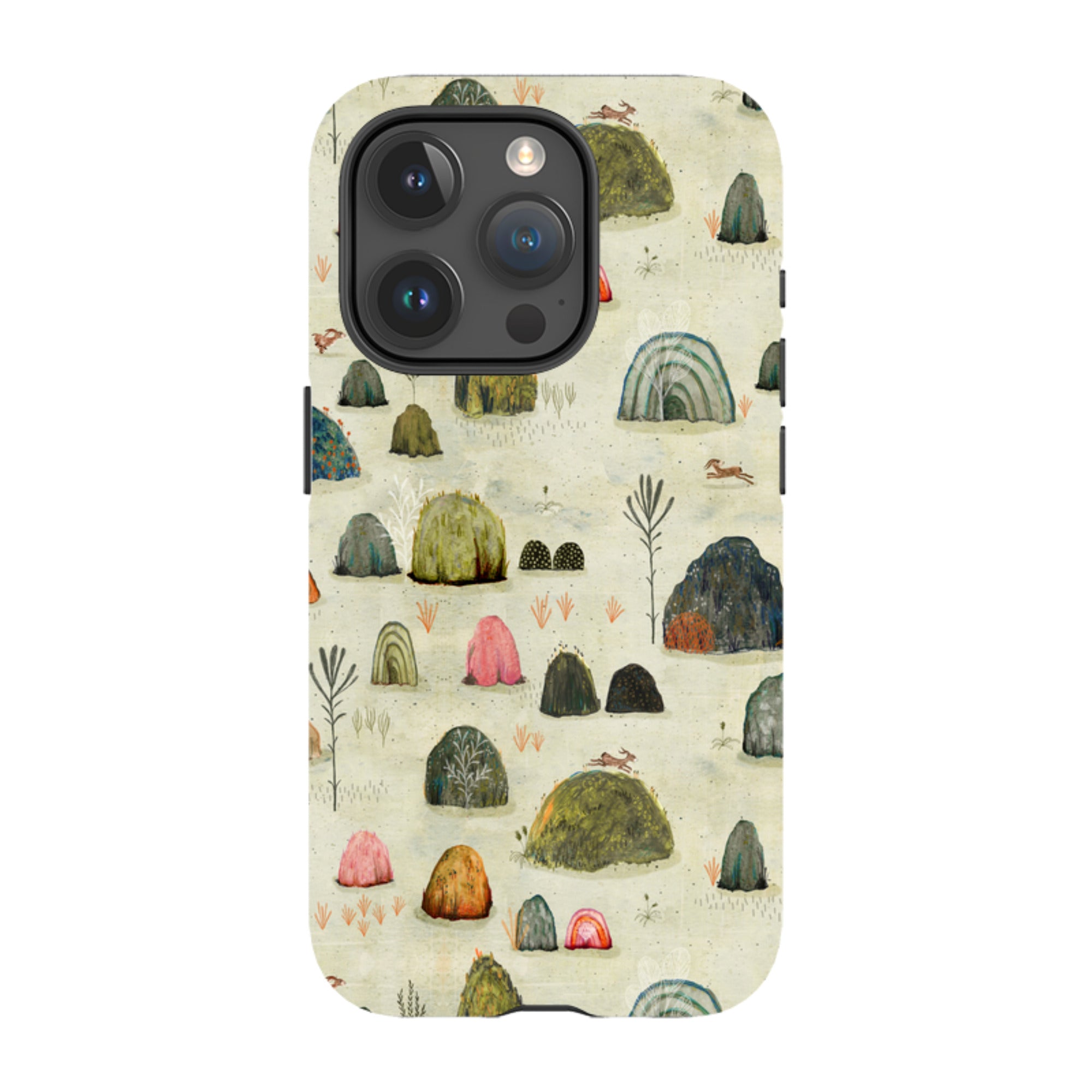 iPhone Tough Case - Mossy Hills By Katherine Quinn