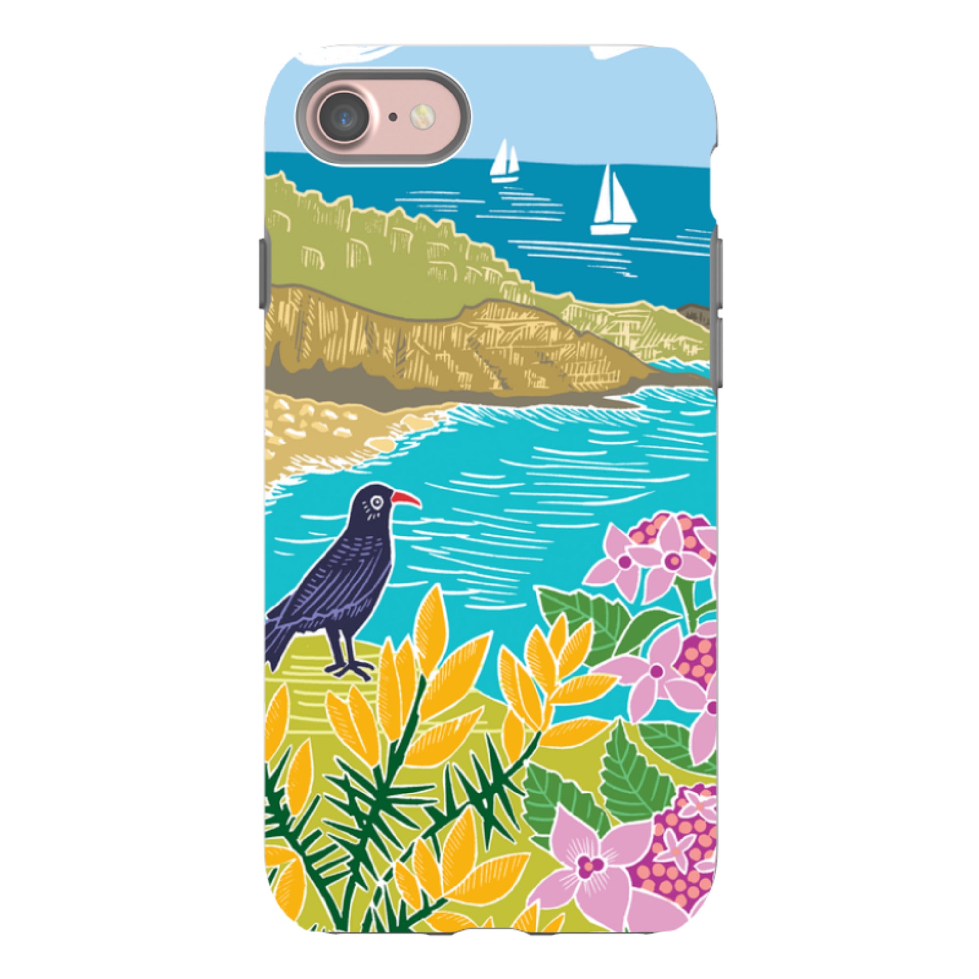 iPhone Tough Case - Porthgwarra Walk By Kate Heiss