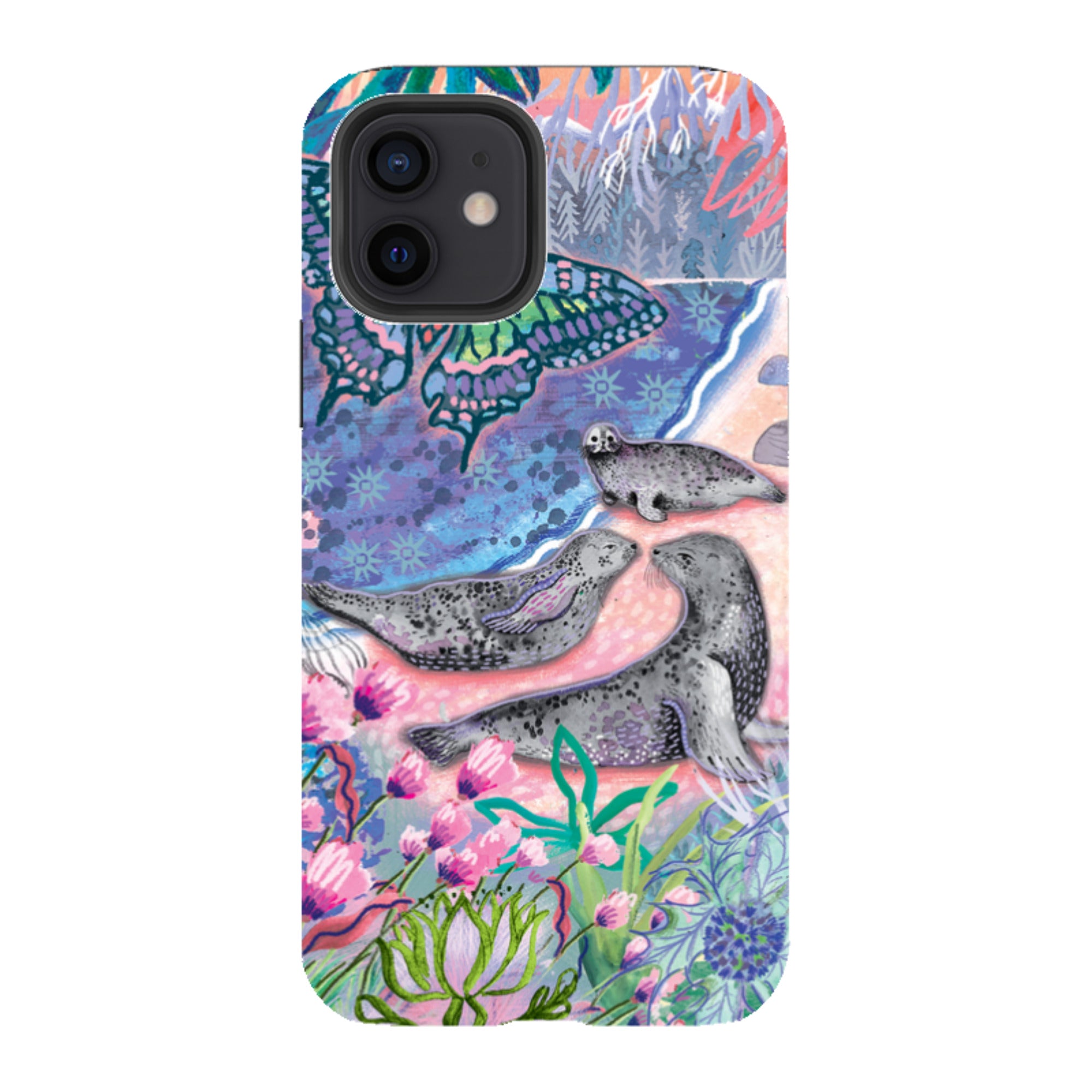 iPhone Case - Scenic Seals Of Norfolk By Emma Frances Grant