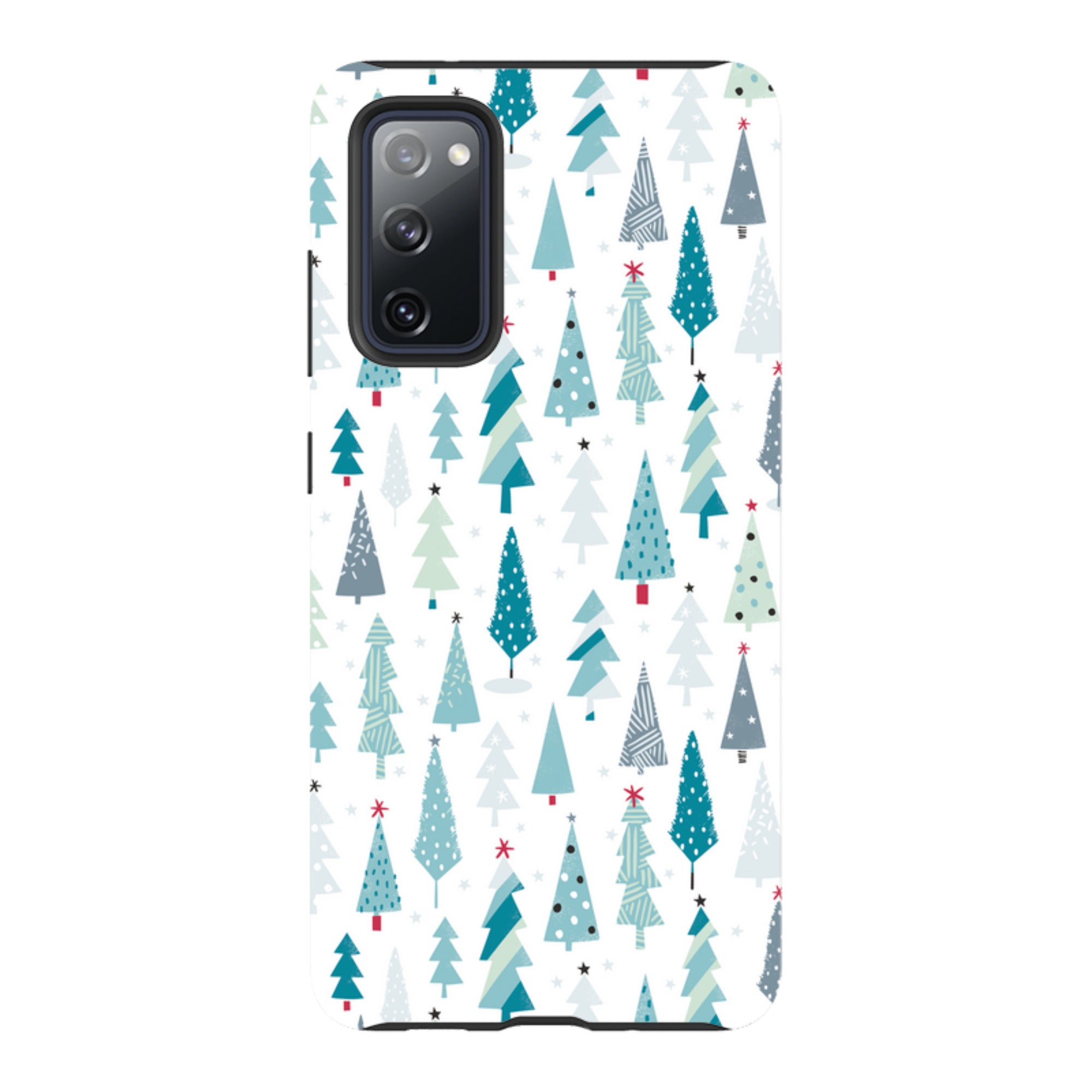 Samsung Tough Case - Little Xmas Trees By Ali Brookes