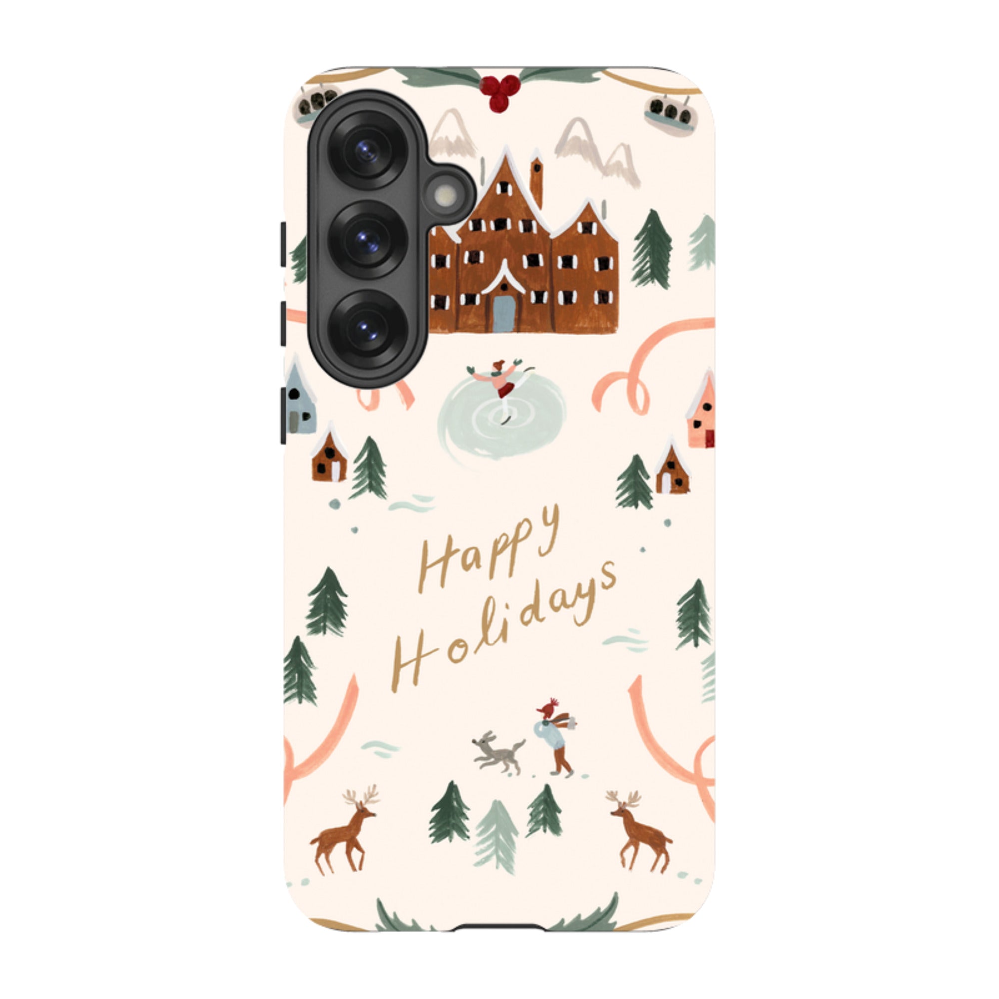 Samsung Tough Case - Happy Holidays By Bex Parkin