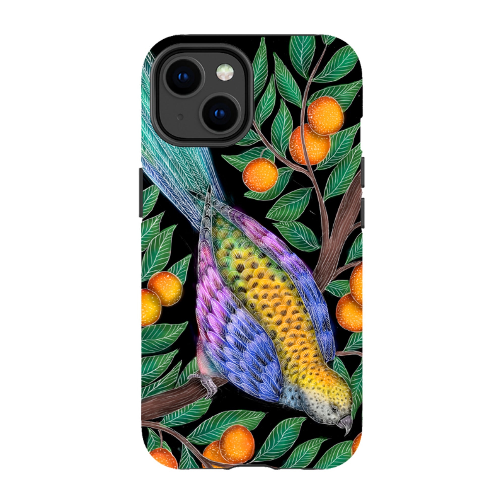 iPhone Tough Case - Parrot By Catherine Rowe