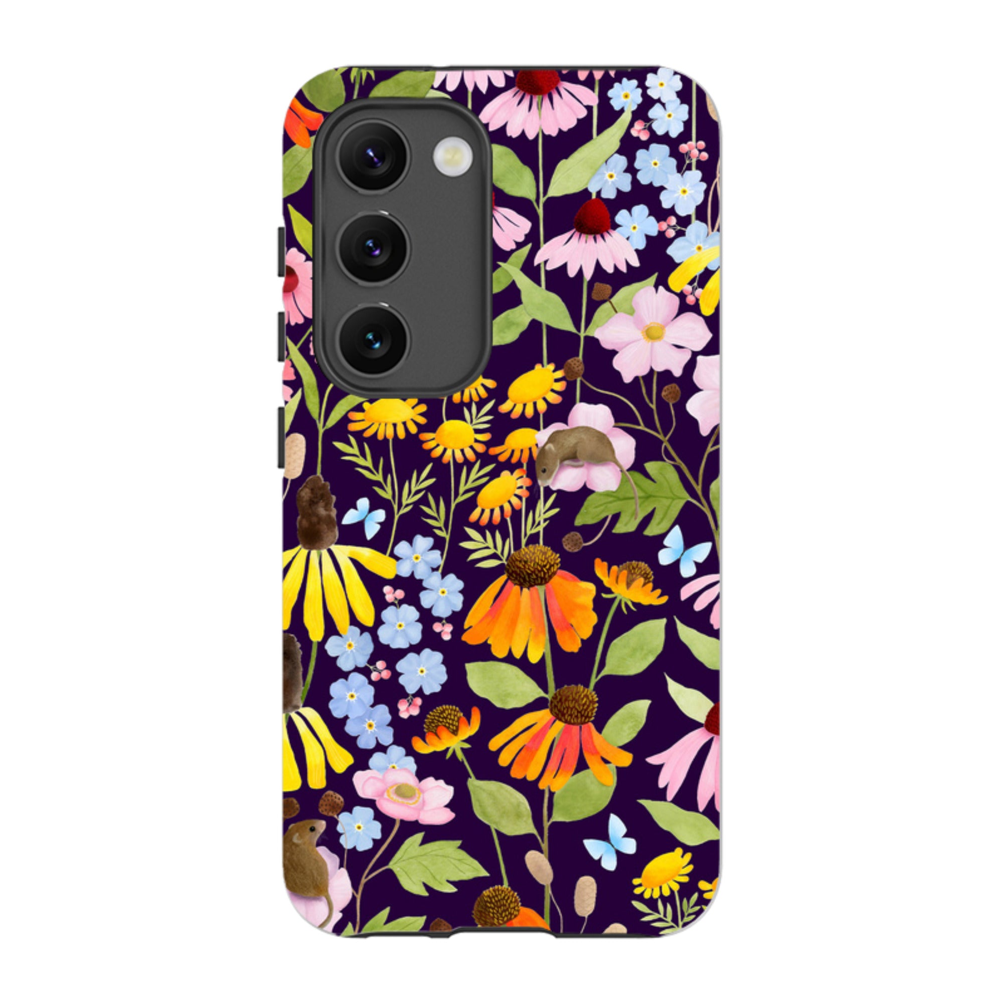 Samsung Tough Case - Mice And Wildflowers By Bex Parkin