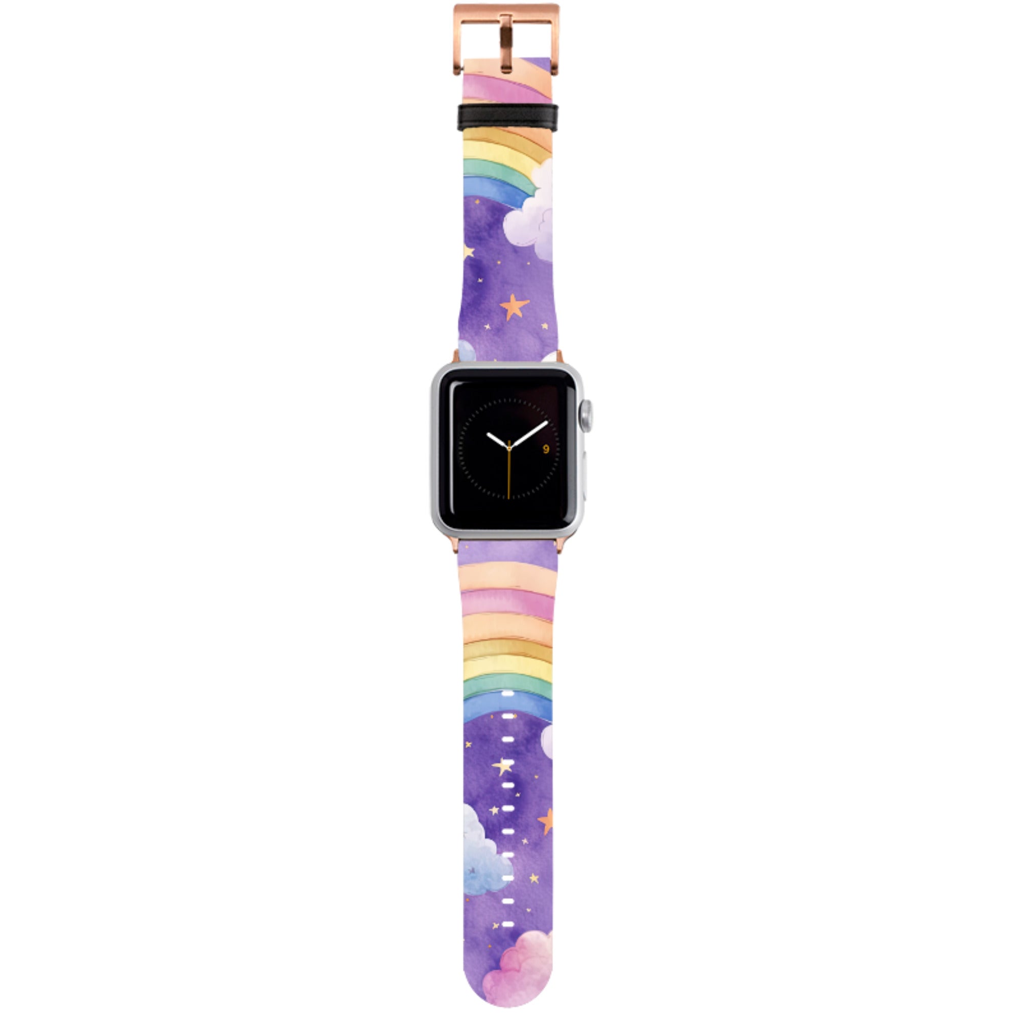 Rainbow Clouds Apple Watch Strap