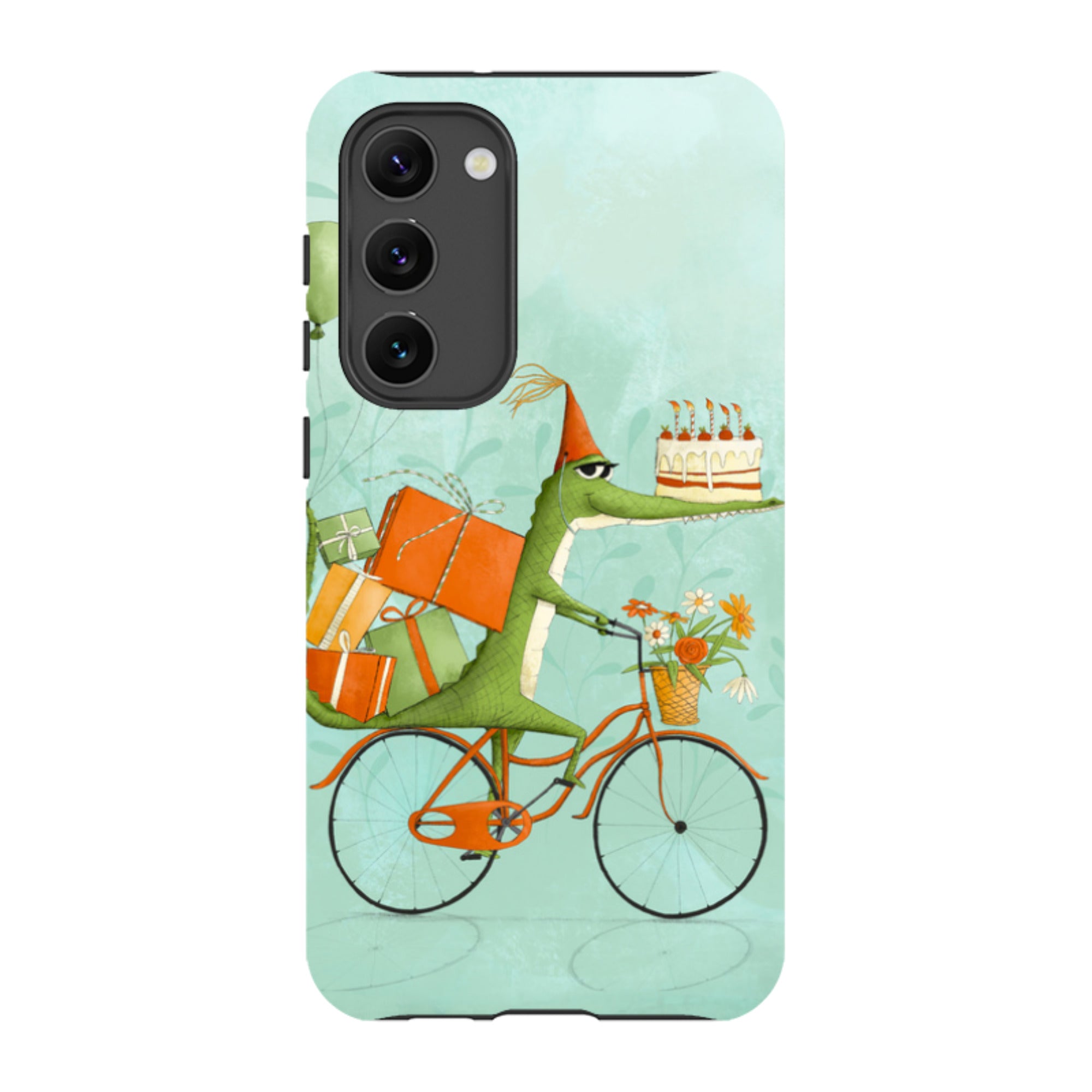 Samsung Tough Case - Happy Croc By Maja Lindberg