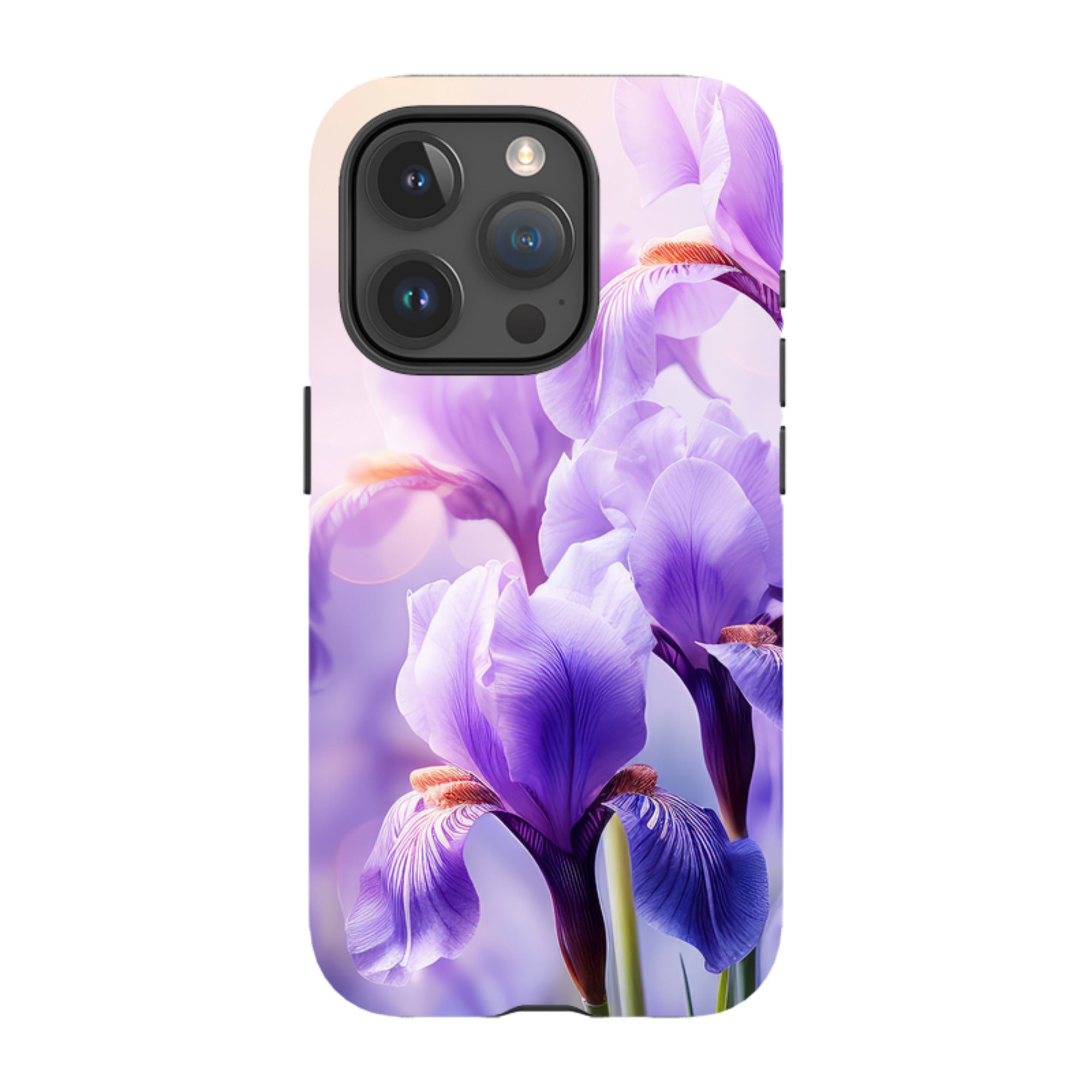 iPhone Tough Case -Mauve Floral