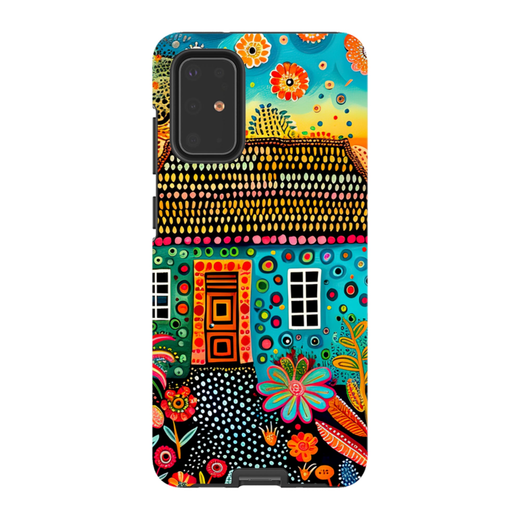 Samsung Tough Case - Folk Art House VII