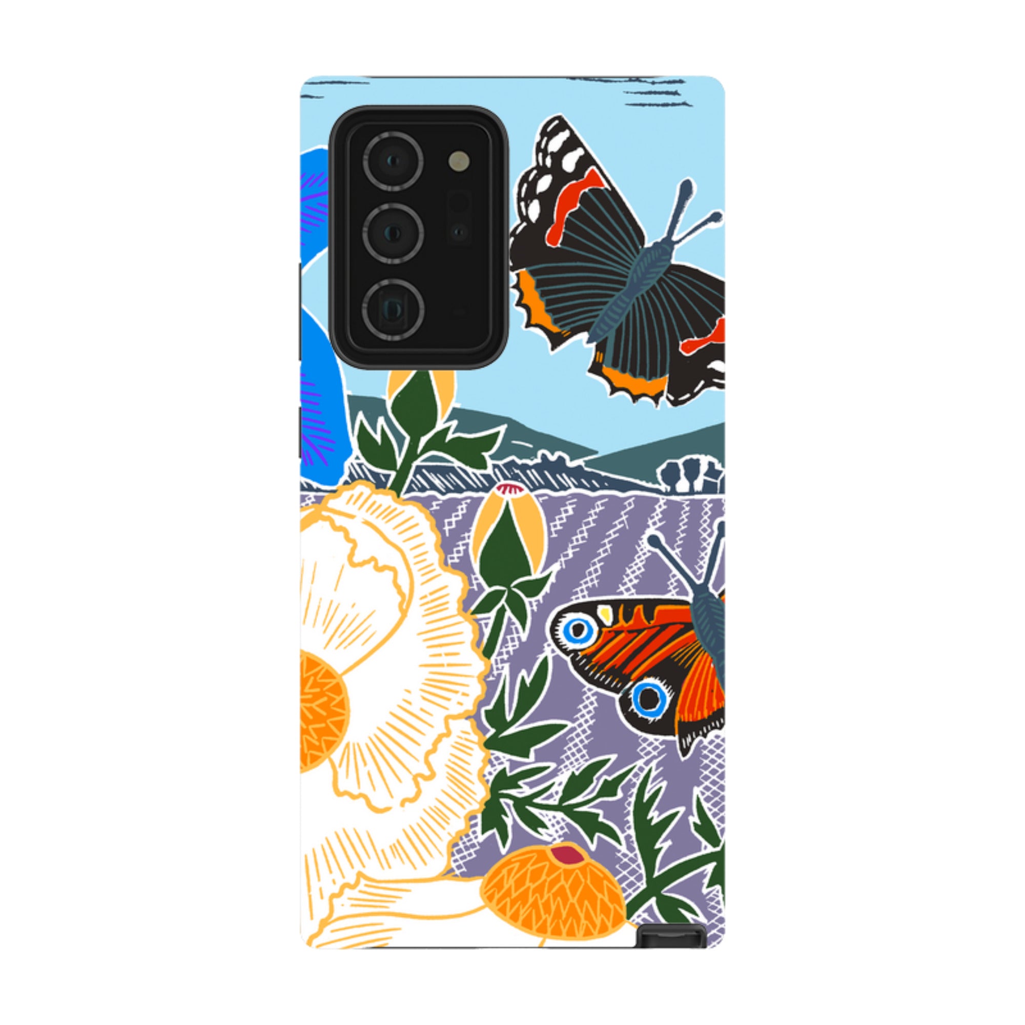 Samsung Tough Case - Bold Butterflies By Kate Heiss