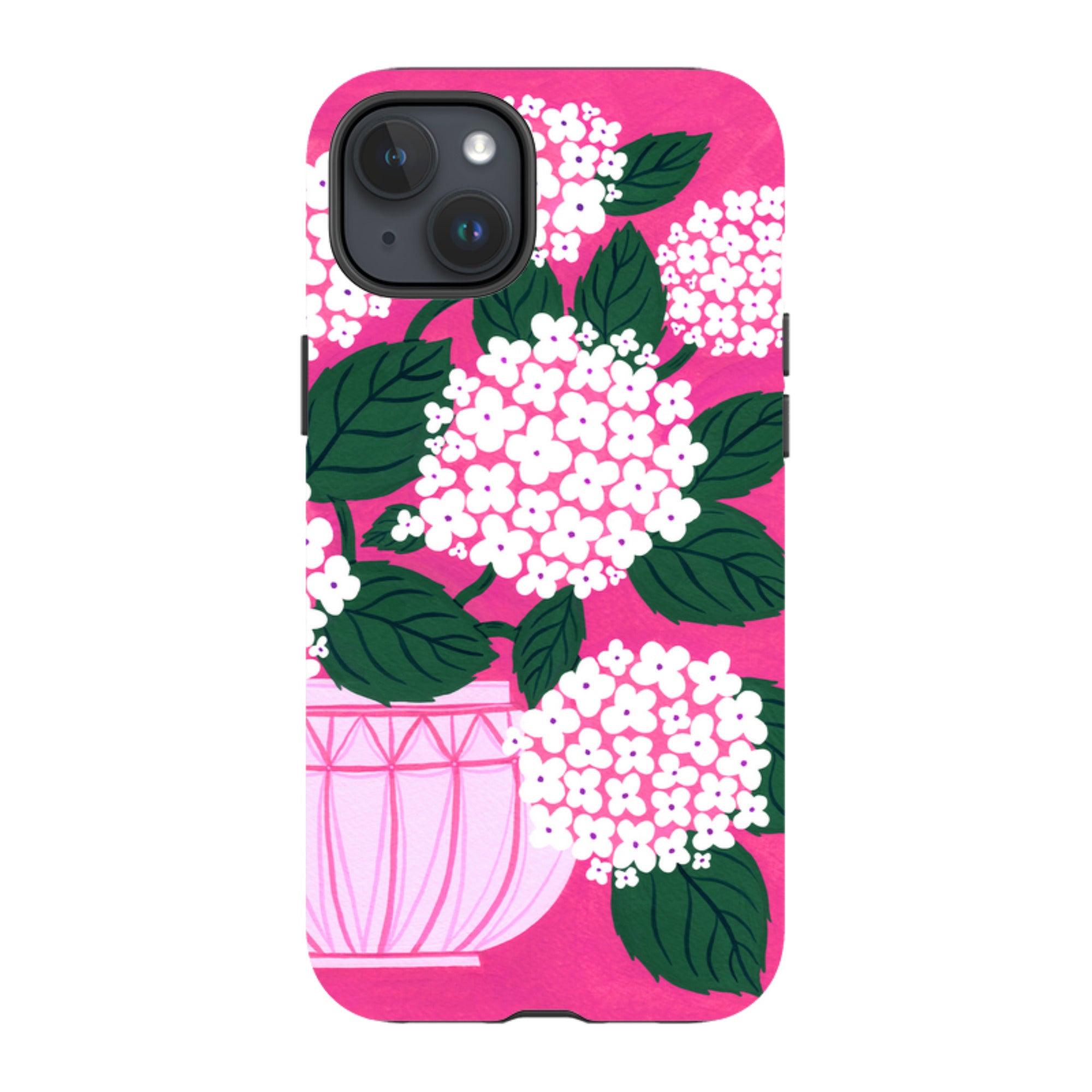iPhone Tough Case - Hydrangea By Madalina Andronic