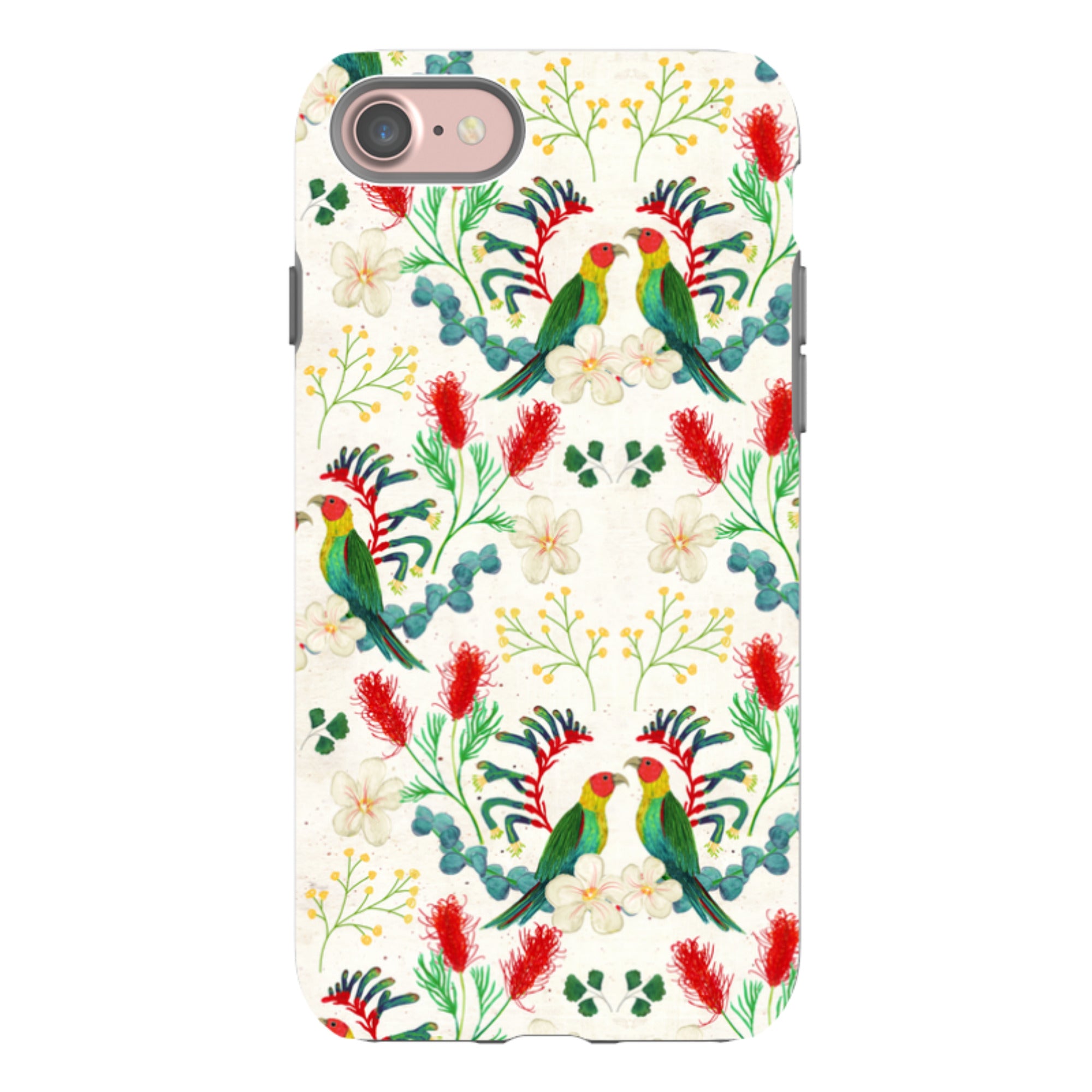 iPhone Tough Case - Rainbow Lorikeet By Katherine Quinn