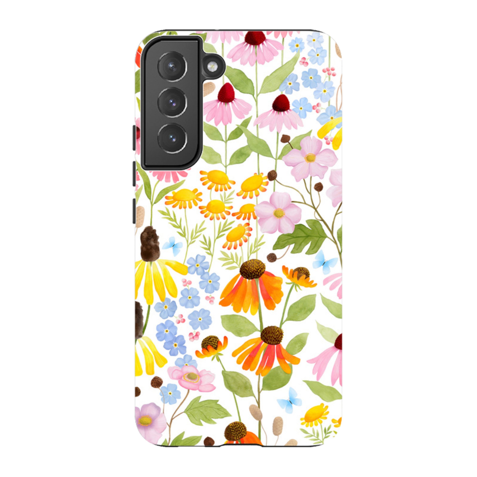 Samsung Tough Case - Wildflower Pattern By Bex Parkin