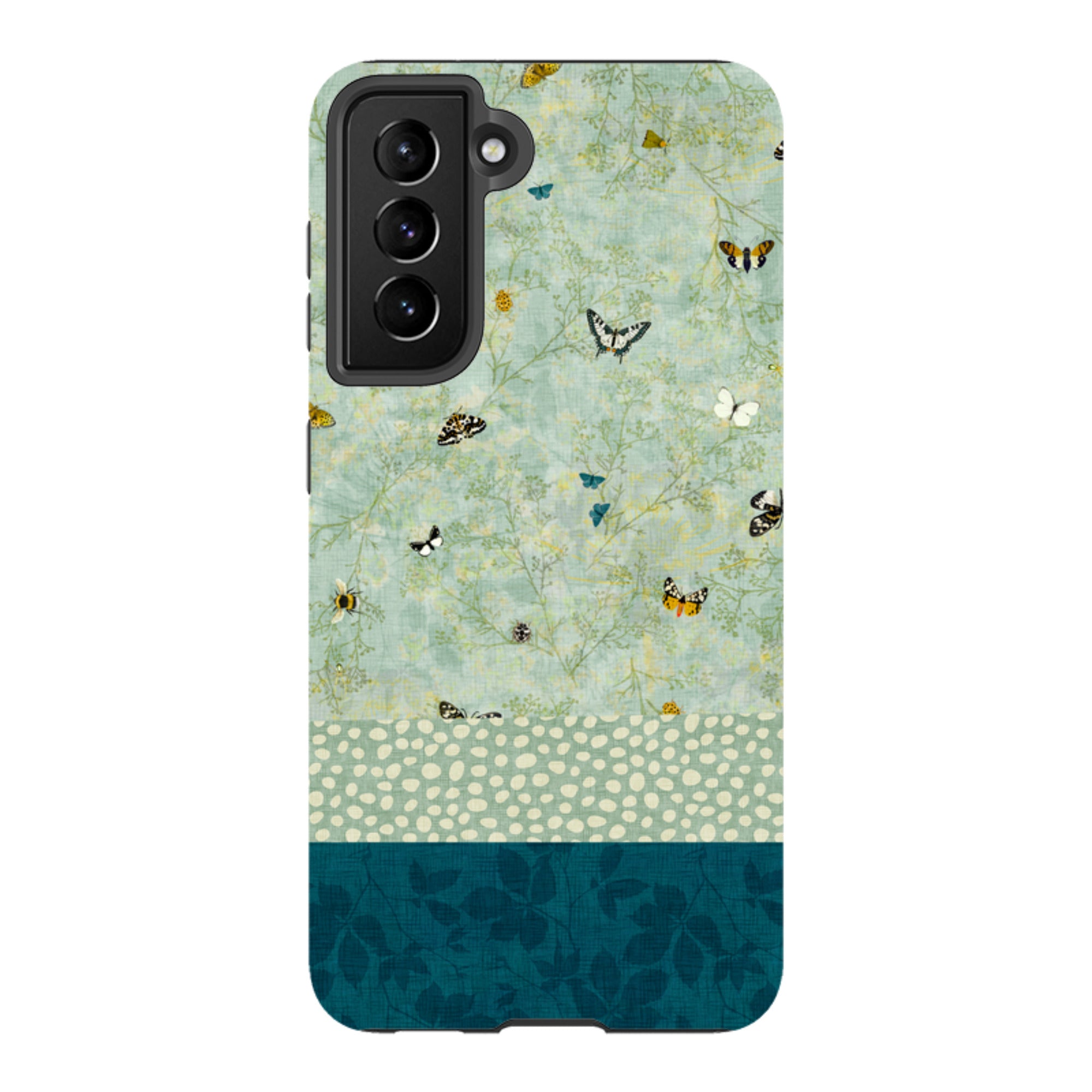 Samsung Tough  Case - Chinoiserie Garden Soft Sage 2 By Katherine Quinn
