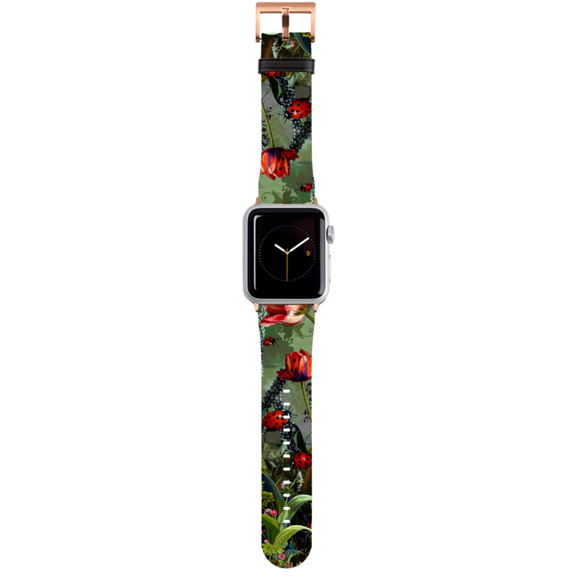 Green Vyne Ladybirds Apple Watch Strap