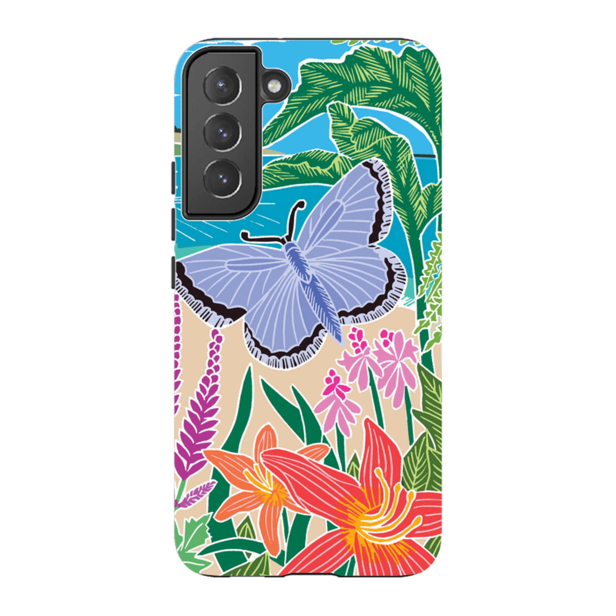 Samsung Tough Case - Trebah Garden By Kate Heiss