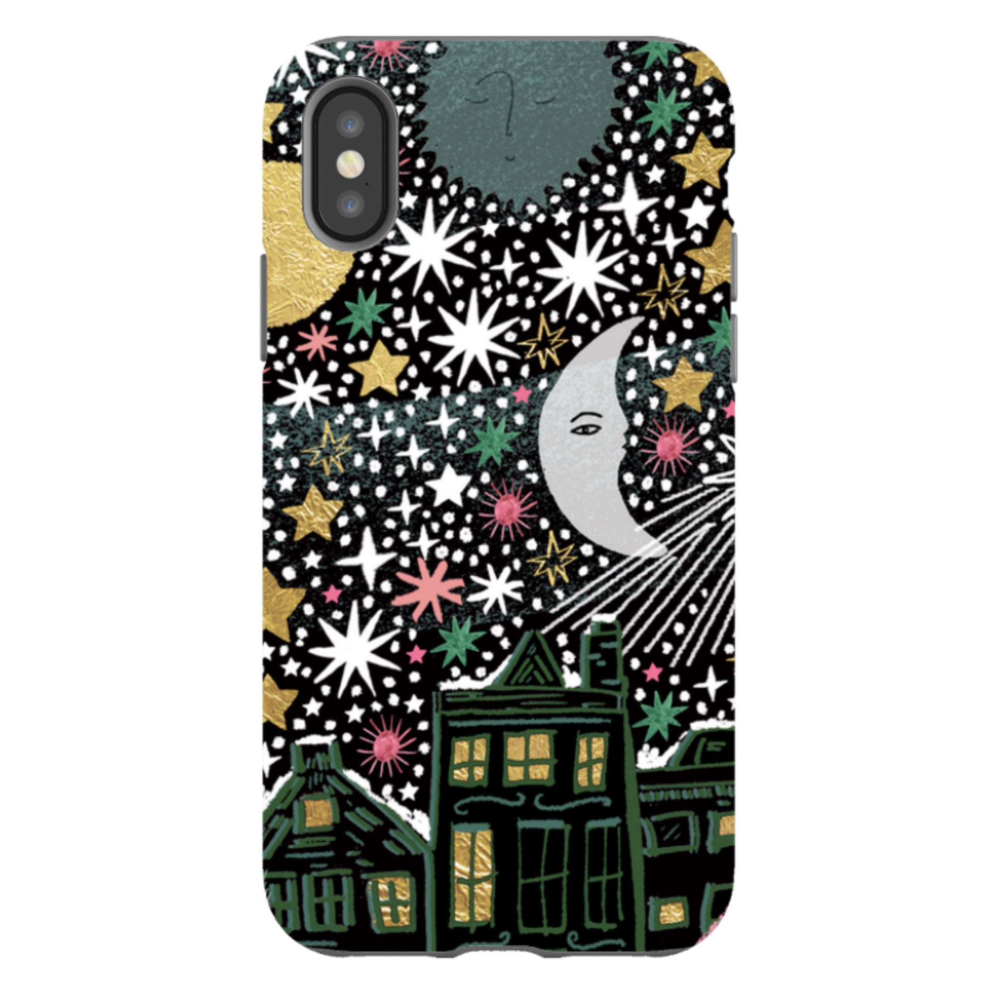 iPhone Tough Case - Night Before Xmas V By Emma Frances Grant