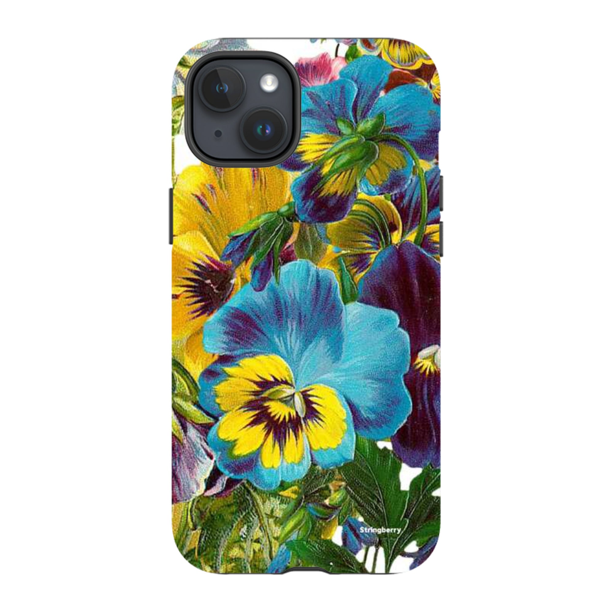 iPhone MagSafe Tough Case - Blue Garden