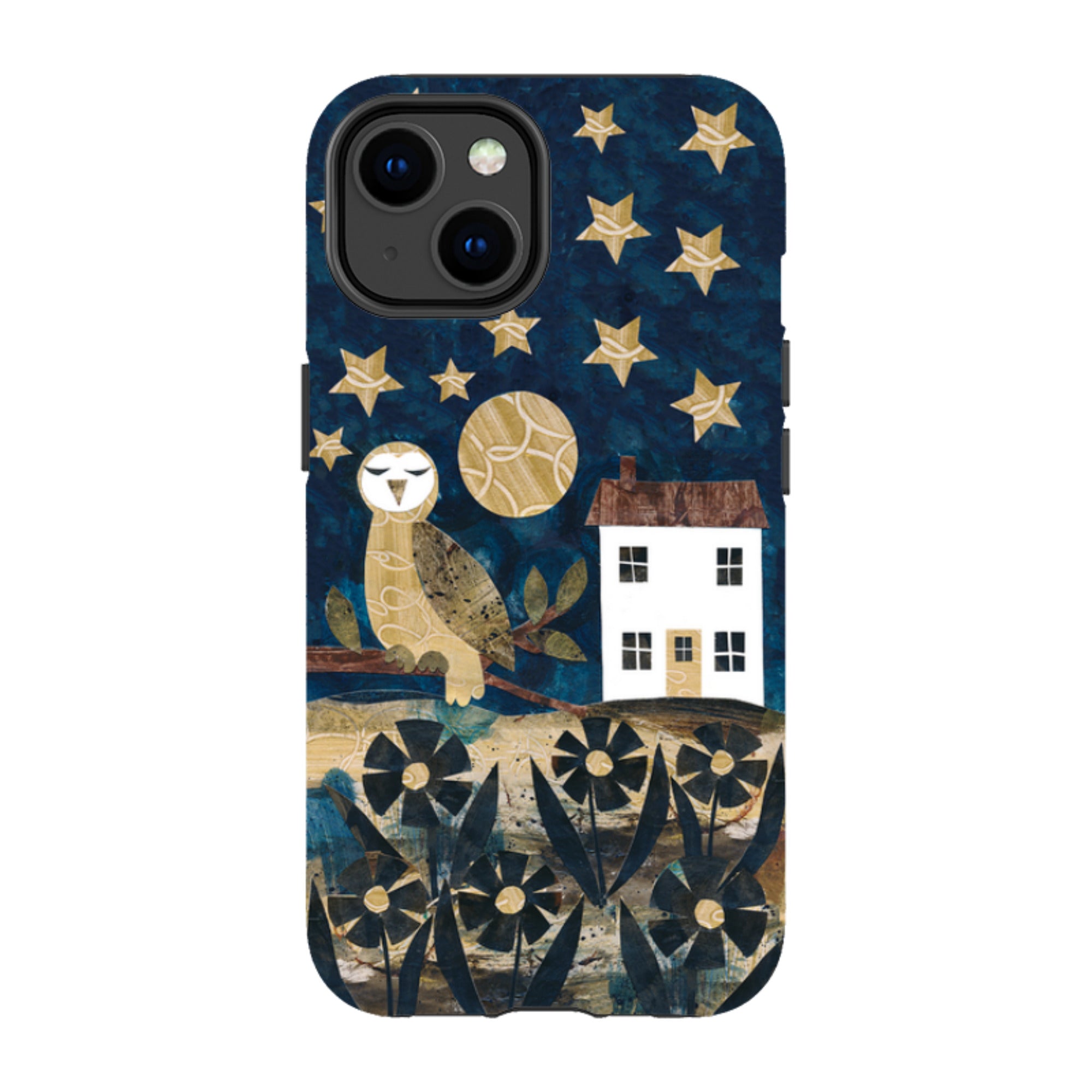 iPhone Tough Case - Night Watch Owl By Tracey English