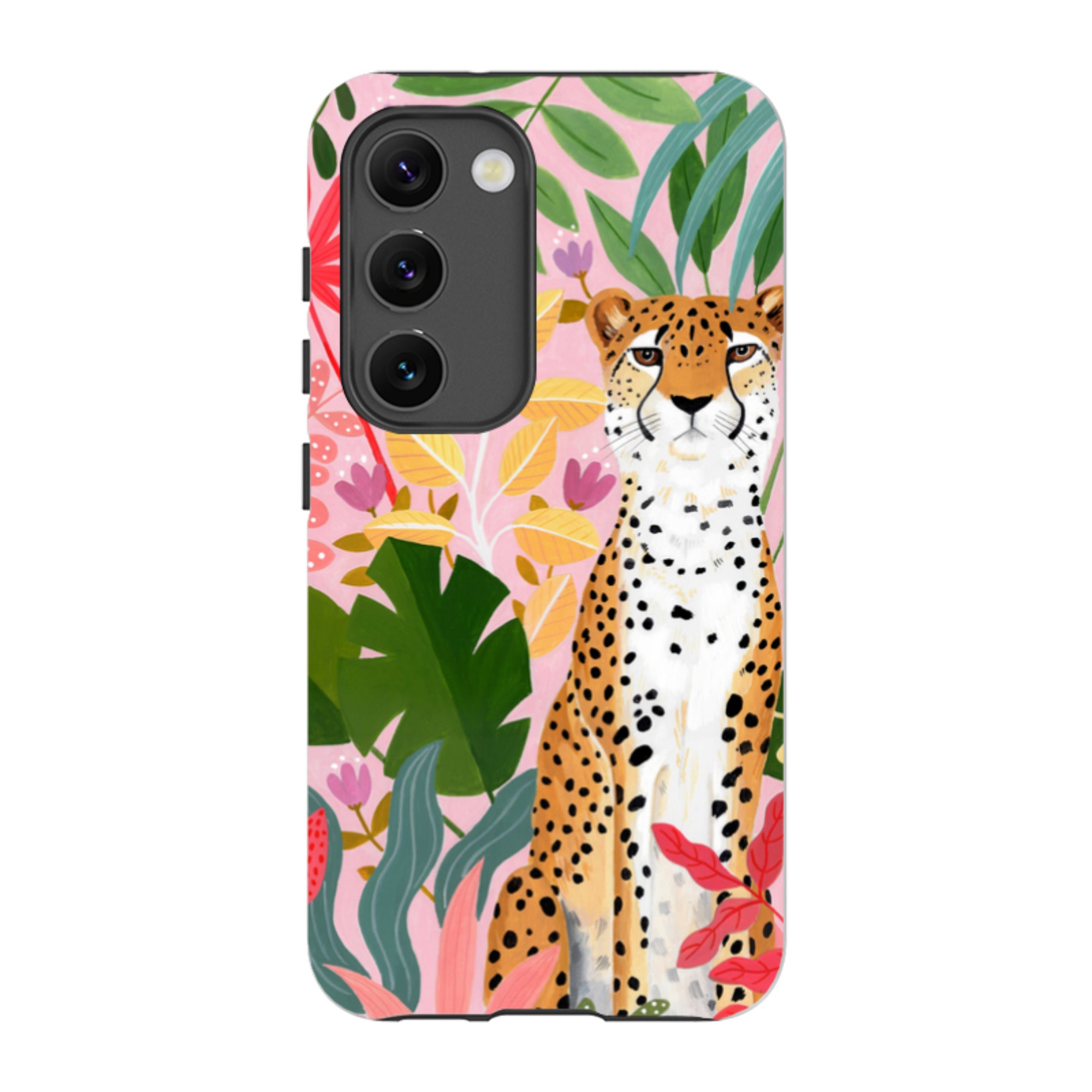 Samsung Tough Case - Cheetah Jungle By Bex Parkin