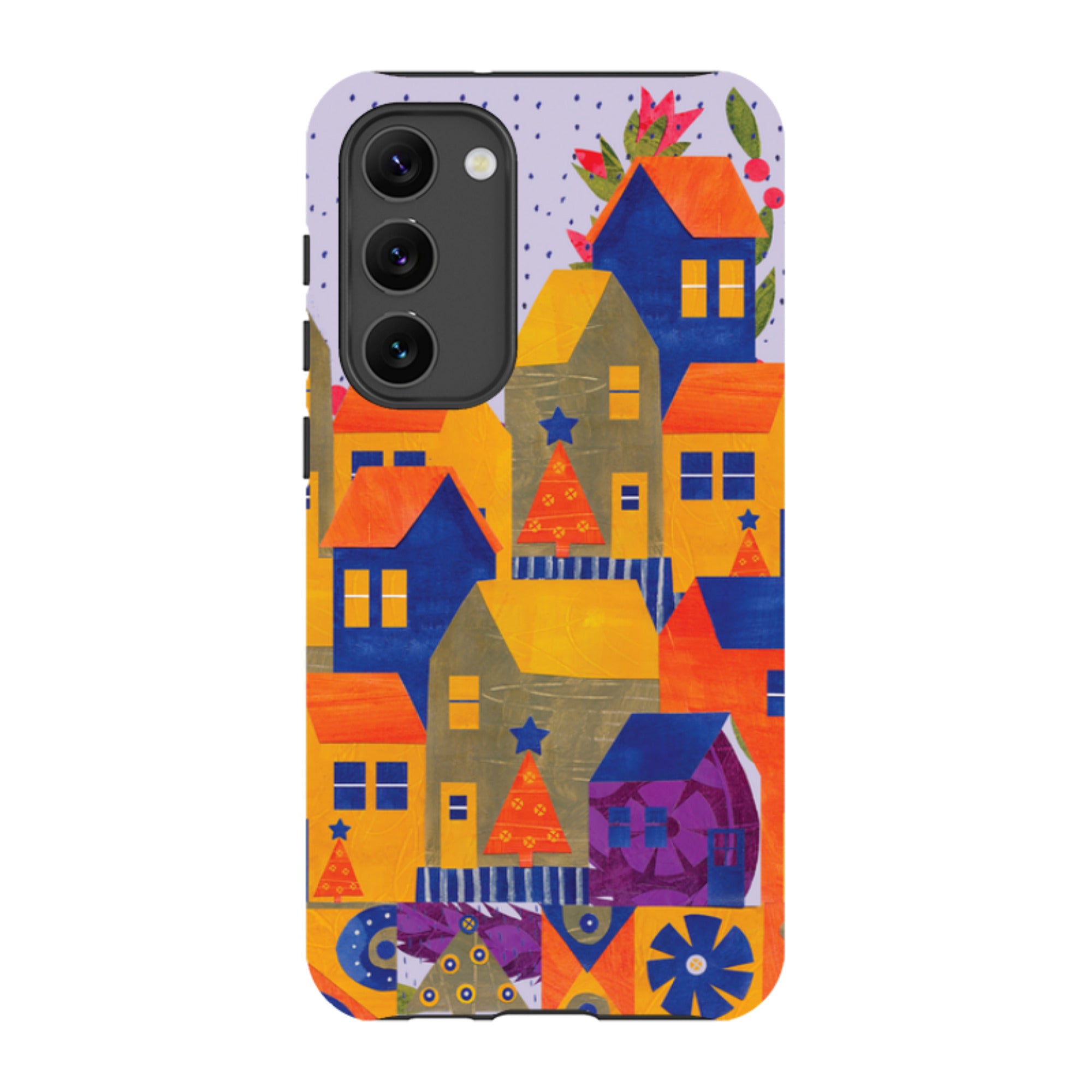 Samsung Tough Case - Winter Village I By Tracey English