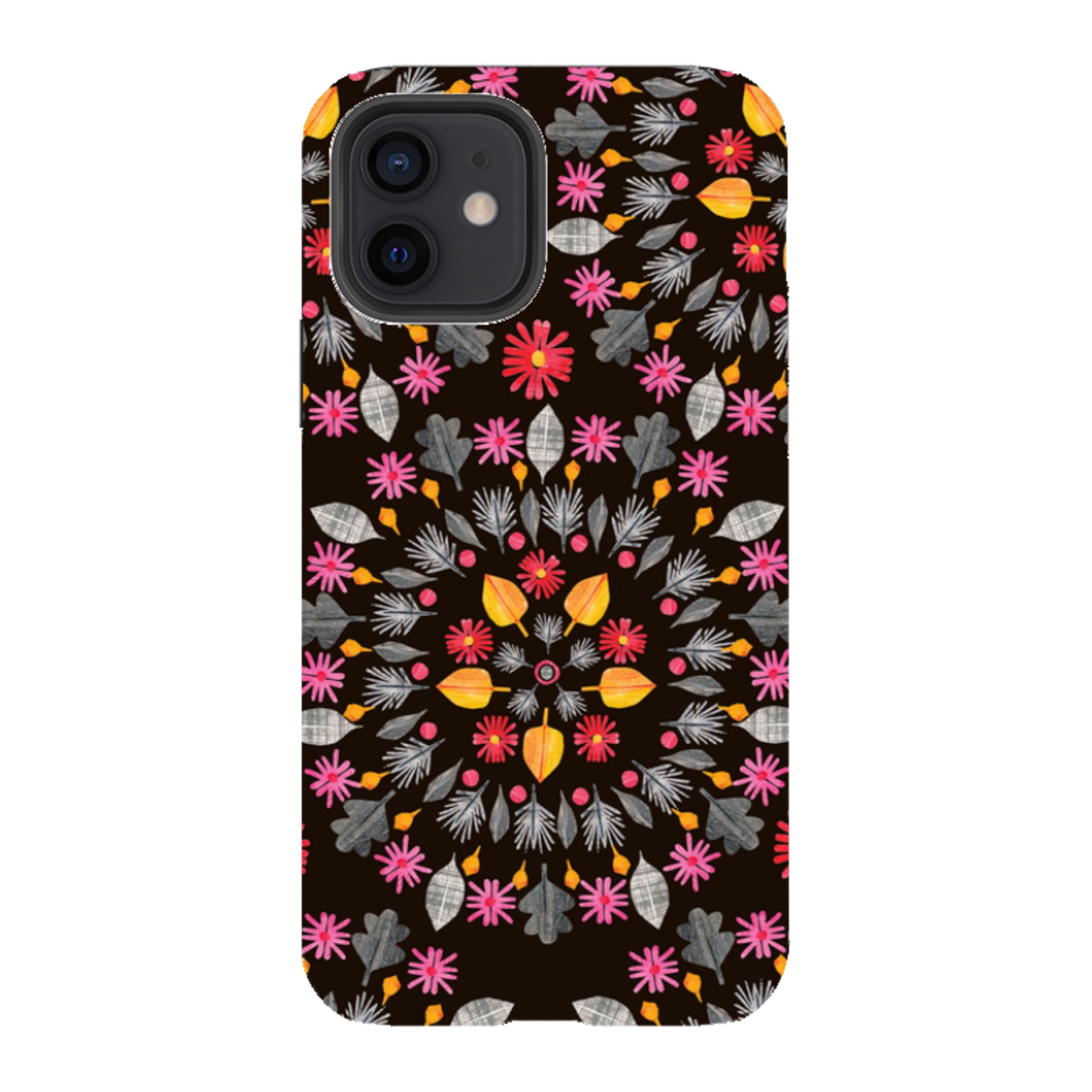 iPhone Tough Case - Autumn Mandala By Tracey English