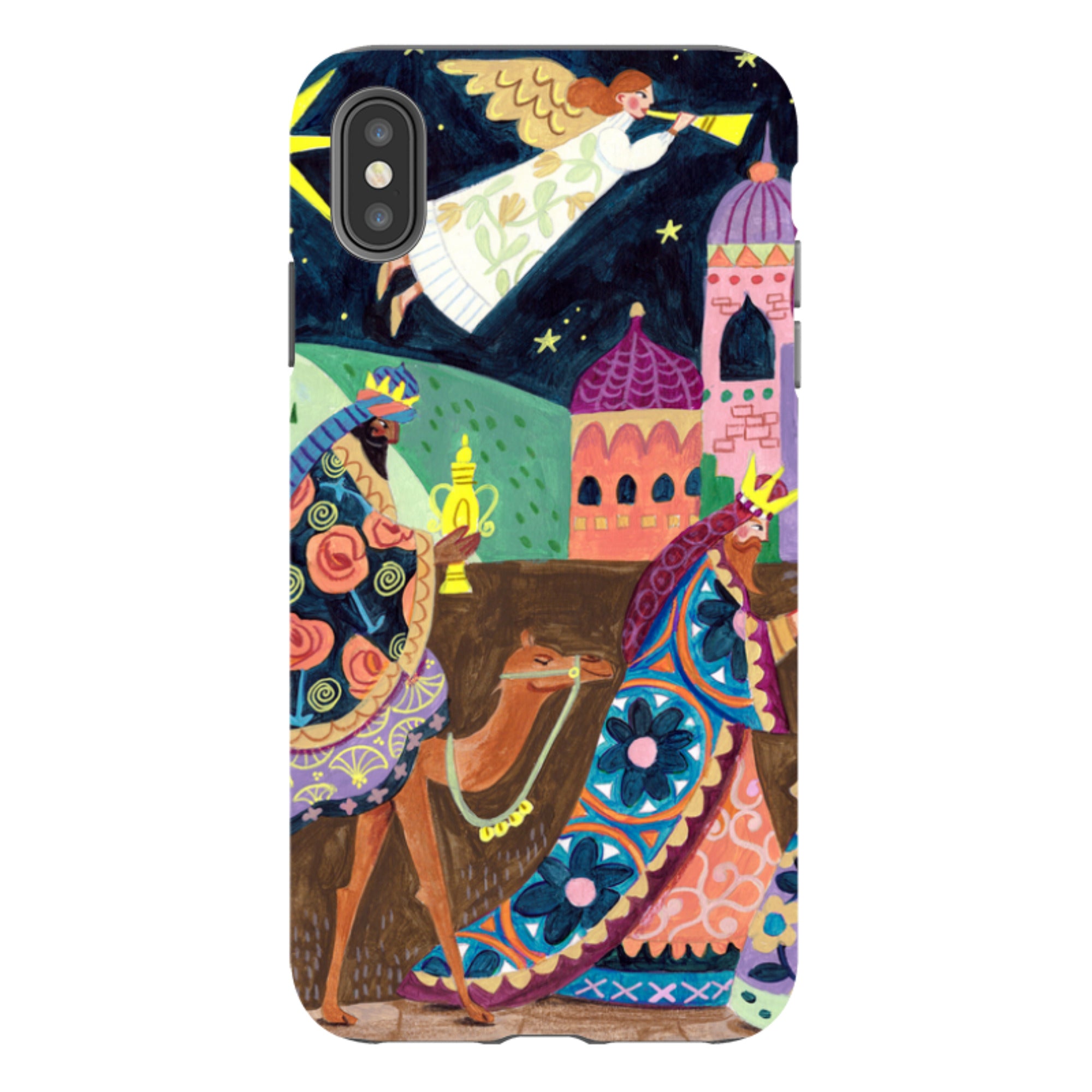 iPhone Tough Case - Wisemen By Caroline Bonne Muller