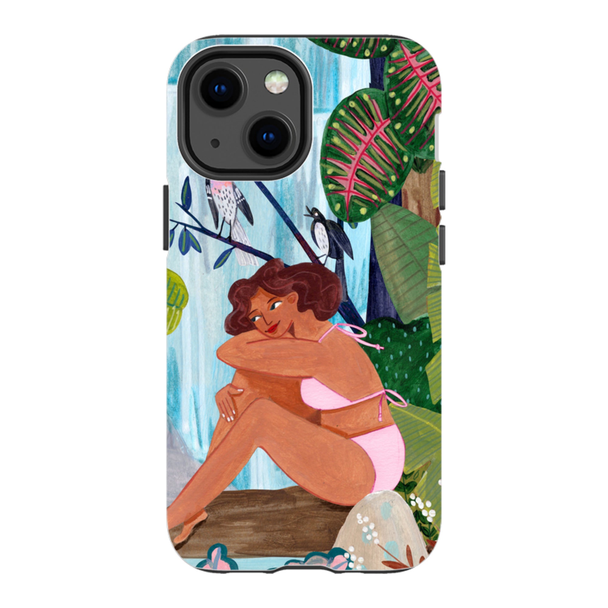 iPhone Tough Case - Waterfall By Caroline Bonne Muller