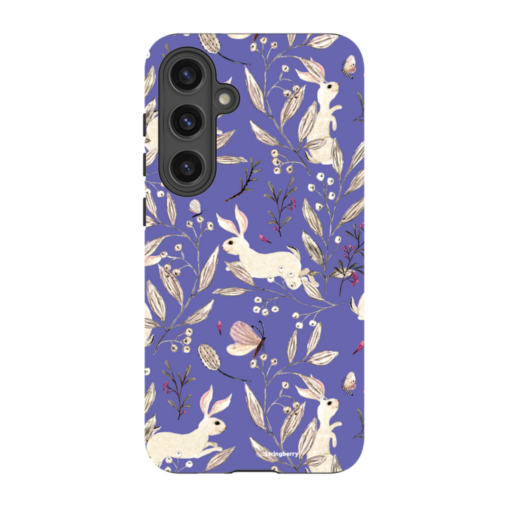 Samsung Tough Case - Bunnies Periwinkle By Katherine Quinn