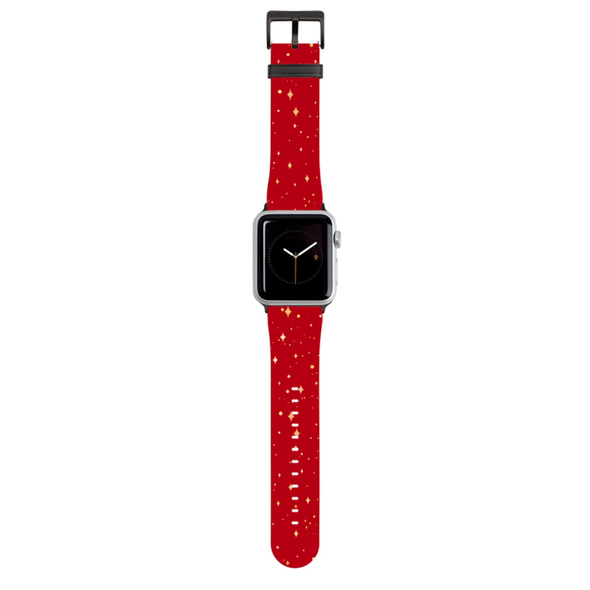 Red Cosmos Apple Watch Strap