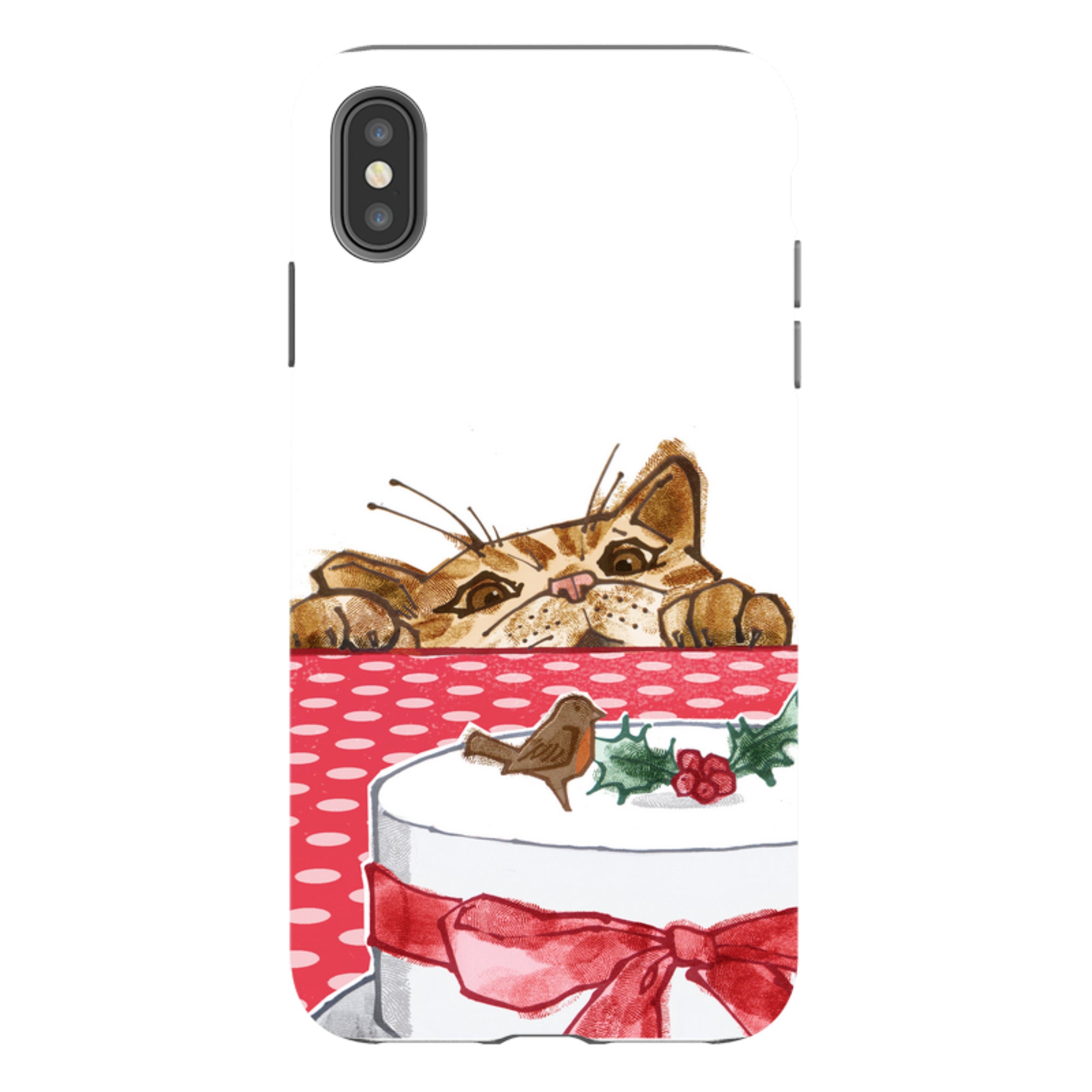 iPhone Tough Case - Cake Cat By Liane Payne