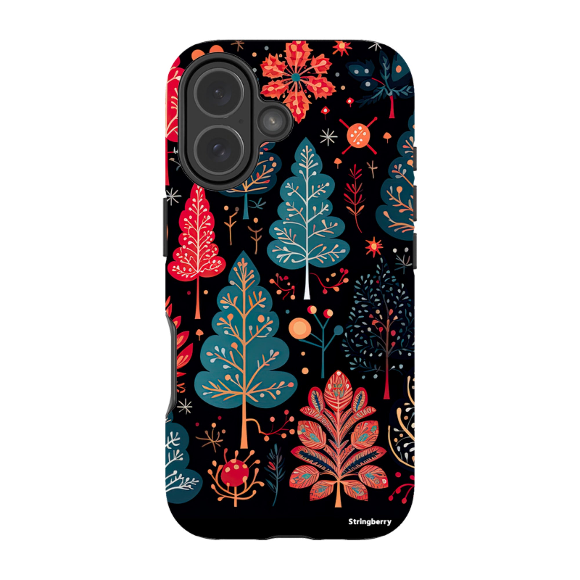 iPhone Tough Case - Dark Winter Forest