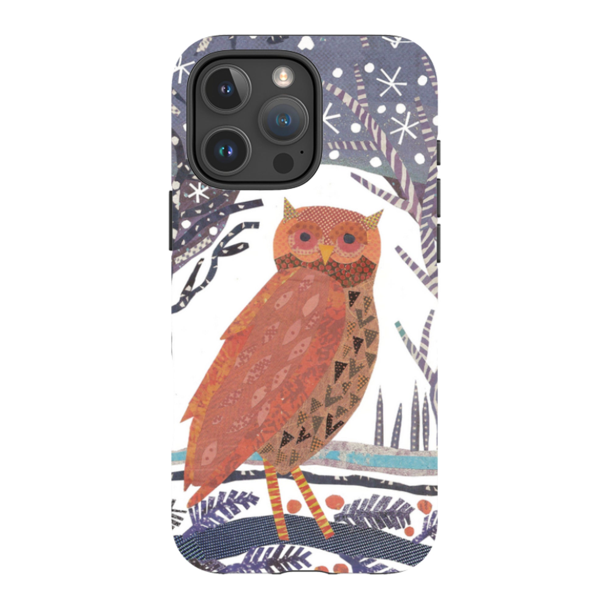iPhone Tough Case - Winter Owl By Jane Robbins