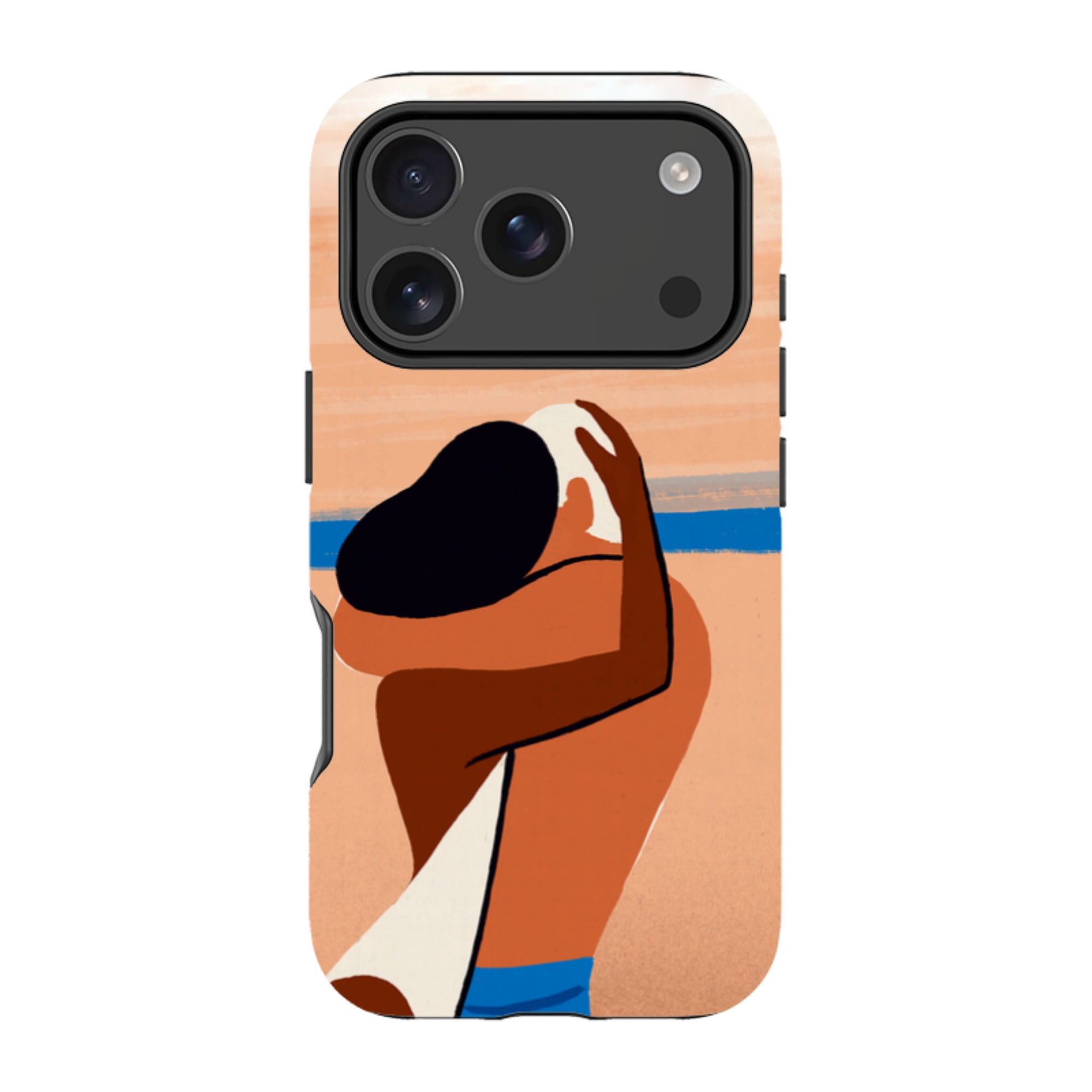 iPhone MagSafe Tough Case -  Beach Lover By Paul Thurlby