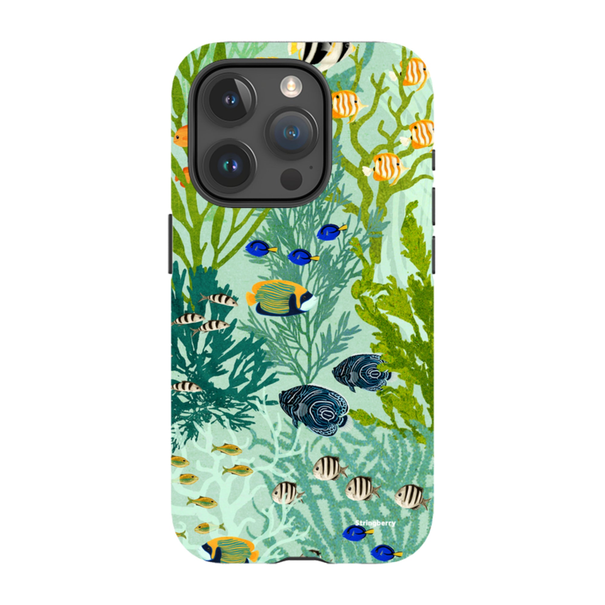 iPhone Tough Case - Coral Forest By Katherine Quinn