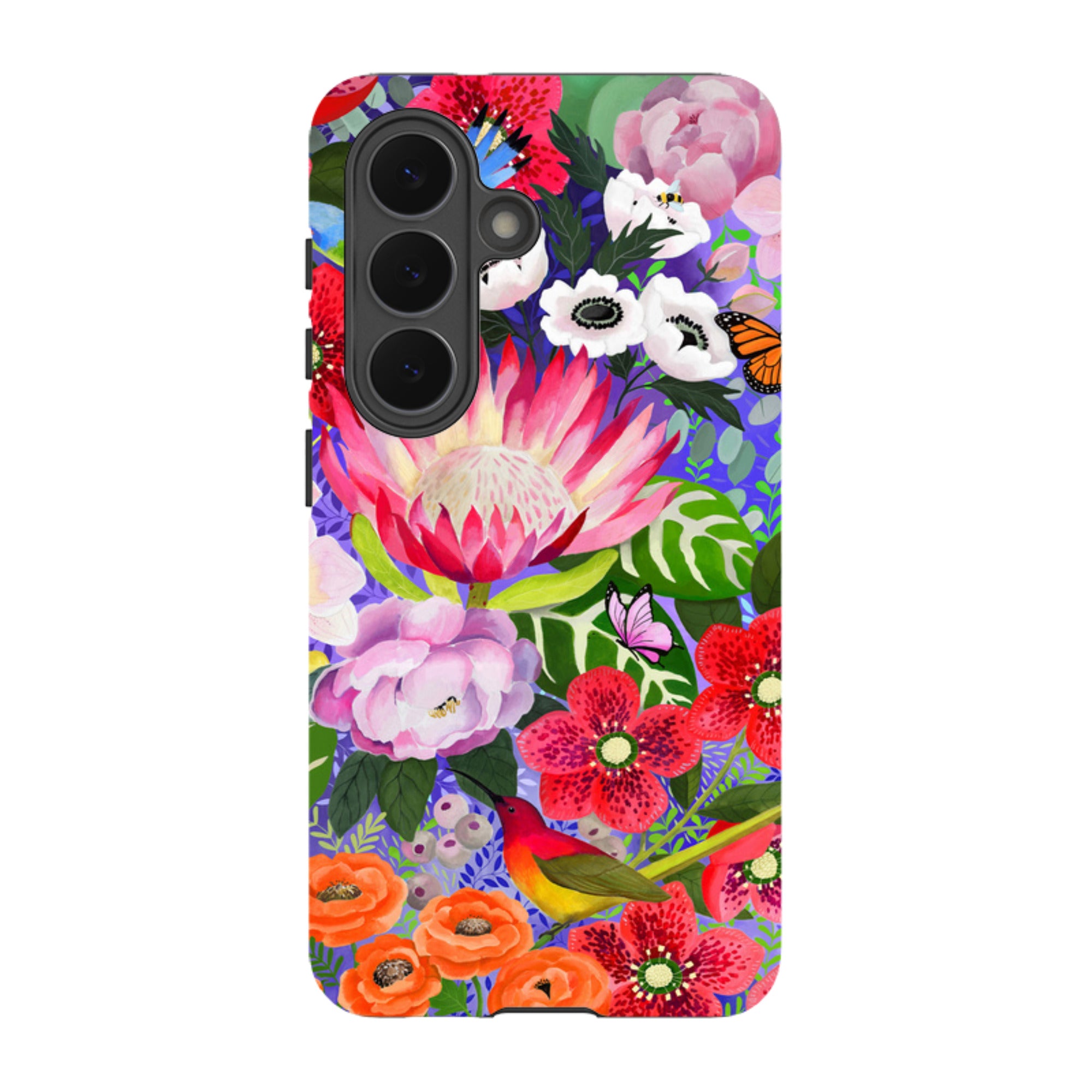 Samsung Tough Case - Exotic Birds By Bex Parkin