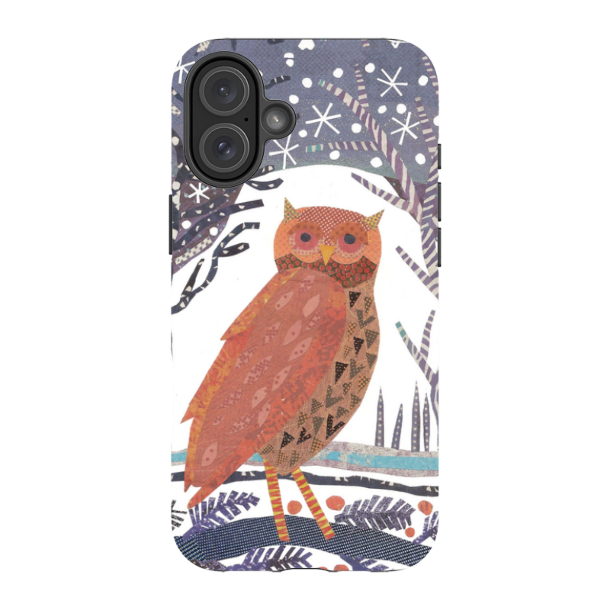 iPhone Tough Case - Winter Owl By Jane Robbins