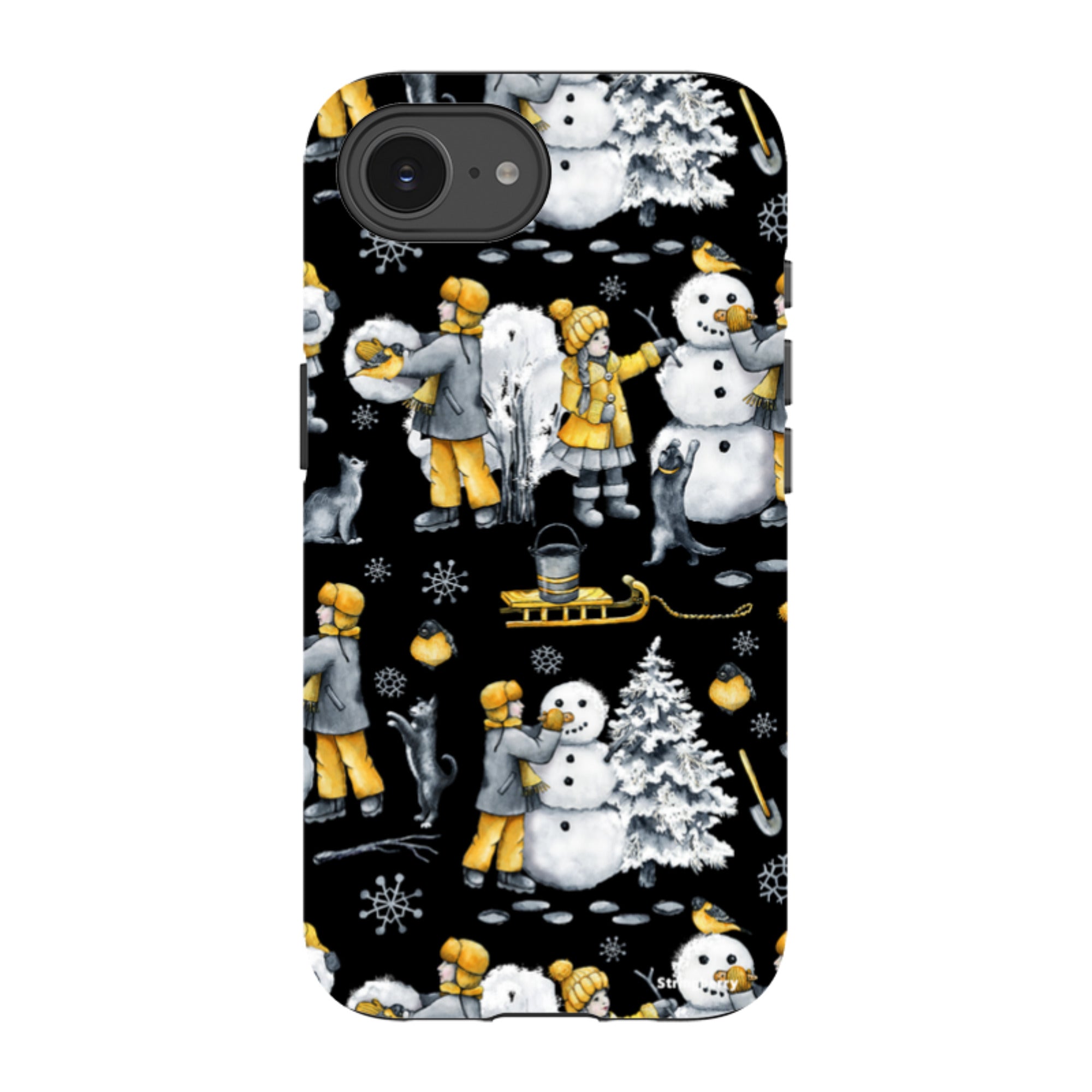 iPhone Tough Case - Me And Snowman