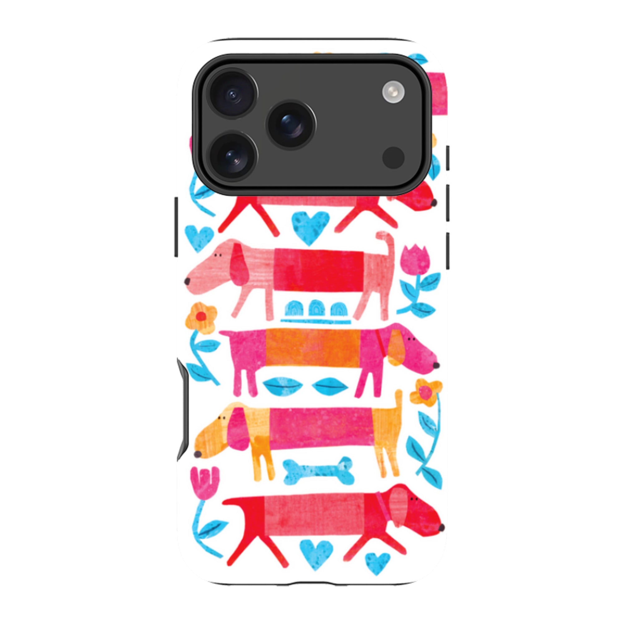 iPhone MagSafe Tough Case - Sausage Dog By Tracey English