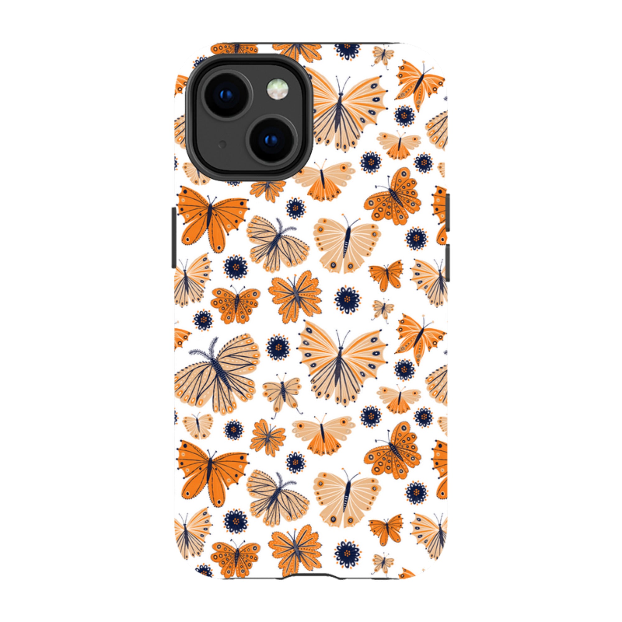 iPhone Tough Case - Butterfly Patterns By Lee Foster Wilson
